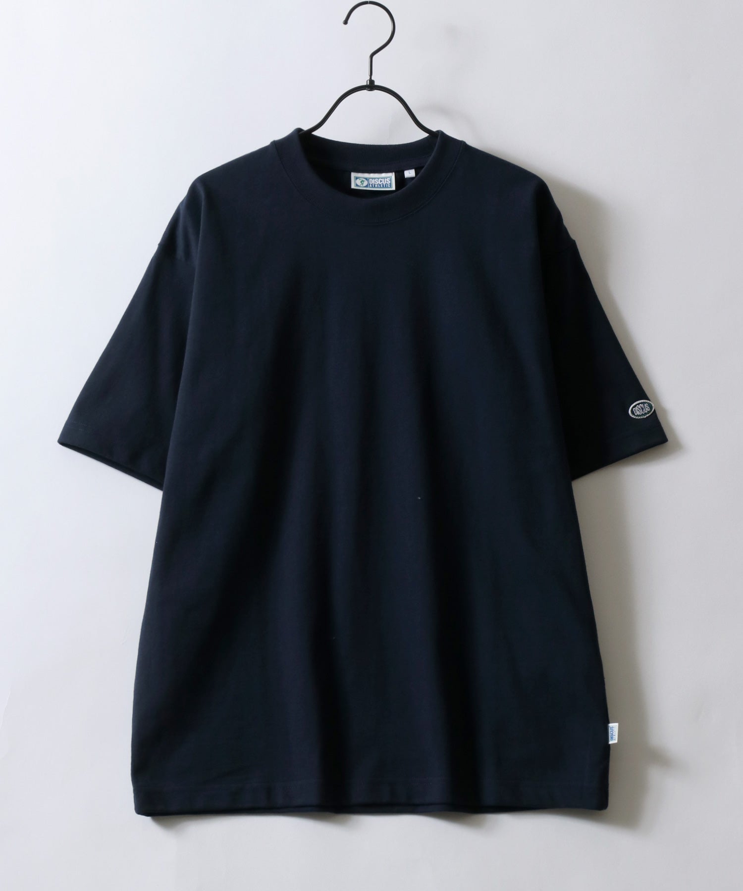 シトリー SITRY DISCUS/ディスカス USAコットン ヘビーウェイト オーバーサイズ Tスウェット Tトレーナー 半袖Tシャツ (ホワイト) ホワイト