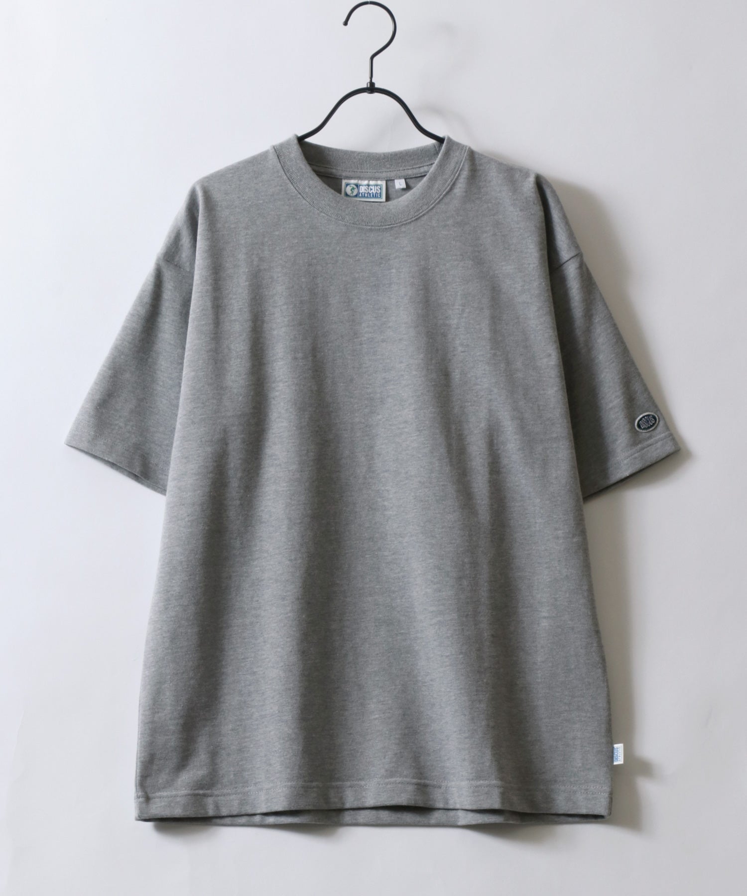 シトリー SITRY DISCUS/ディスカス USAコットン ヘビーウェイト オーバーサイズ Tスウェット Tトレーナー 半袖Tシャツ (ホワイト) ホワイト