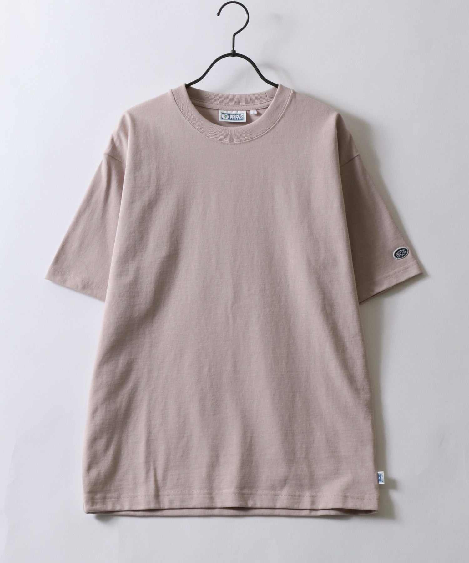 シトリー SITRY DISCUS/ディスカス USAコットン ヘビーウェイト オーバーサイズ Tスウェット Tトレーナー 半袖Tシャツ (ホワイト) ホワイト