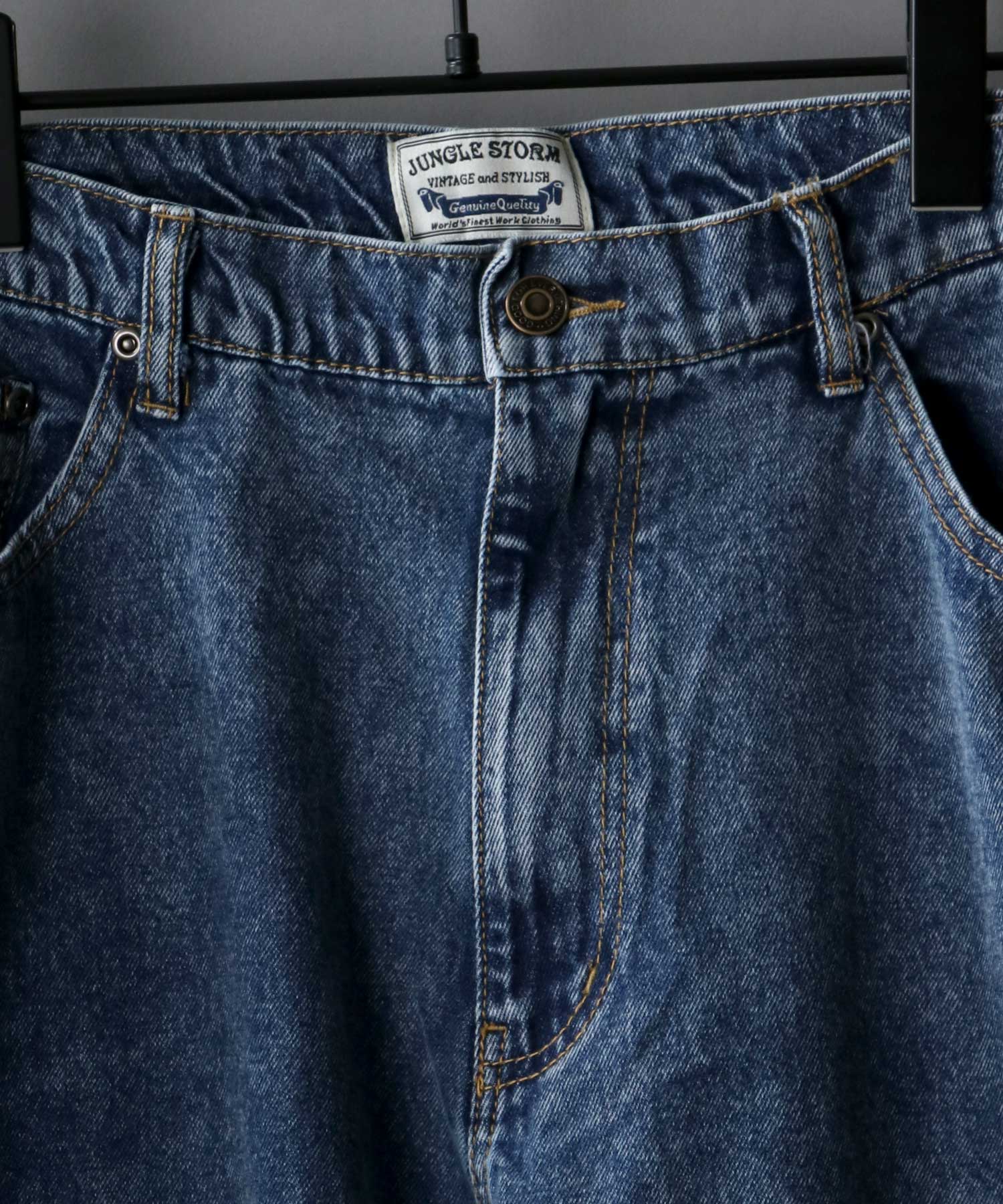 シトリー SITRY 【SITRY】ワイドテーパード デニムパンツ/メンズ ボトムス デニム ジーンズカジュアル レディース