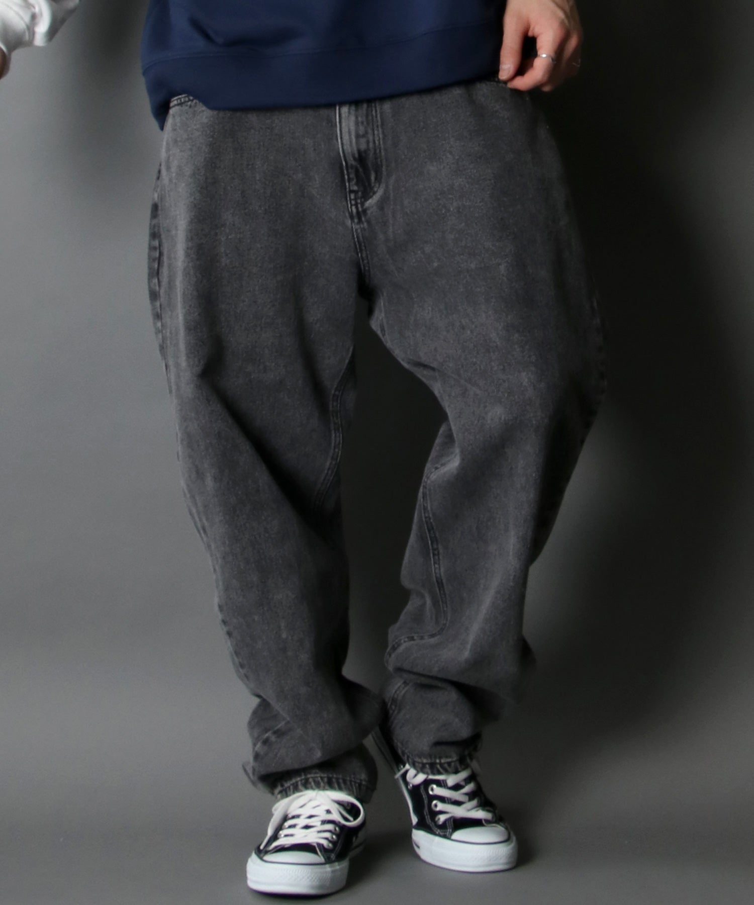 シトリー SITRY 【SITRY】ワイドテーパード デニムパンツ/メンズ ボトムス デニム ジーンズカジュアル レディース