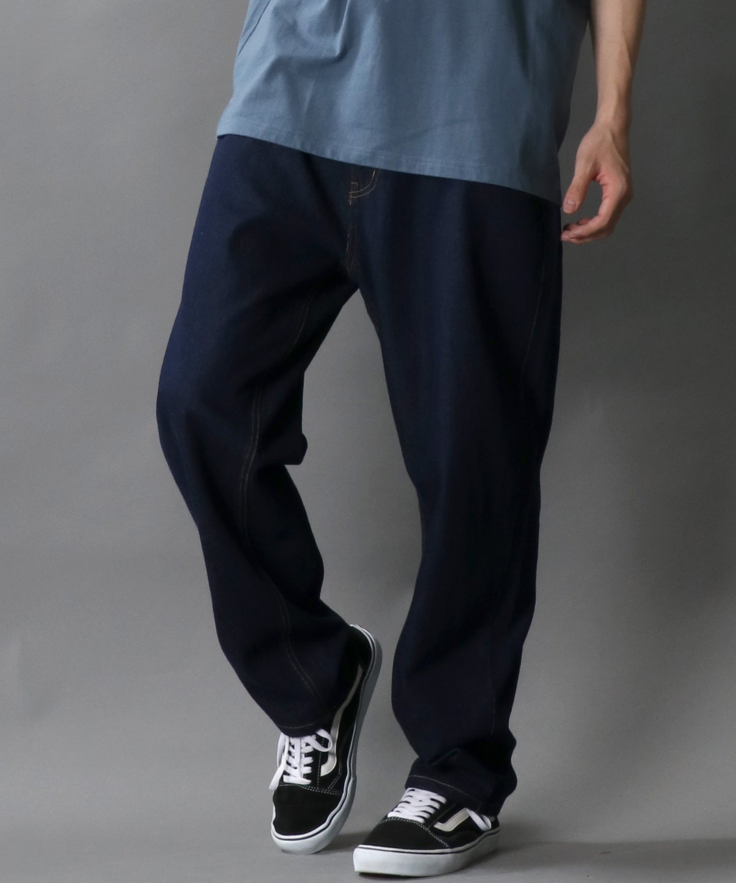 シトリー SITRY 【SITRY】ワイドテーパード デニムパンツ/メンズ ボトムス デニム ジーンズカジュアル レディース