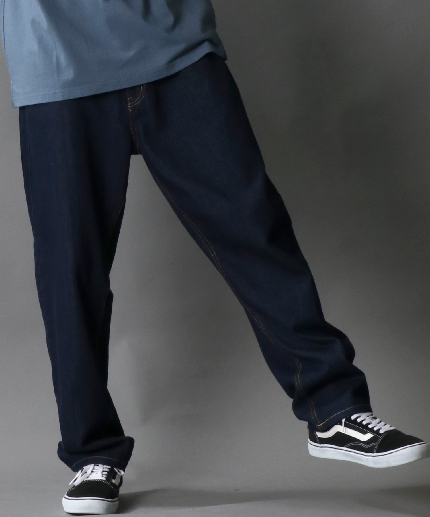 シトリー SITRY 【SITRY】ワイドテーパード デニムパンツ/メンズ ボトムス デニム ジーンズカジュアル レディース