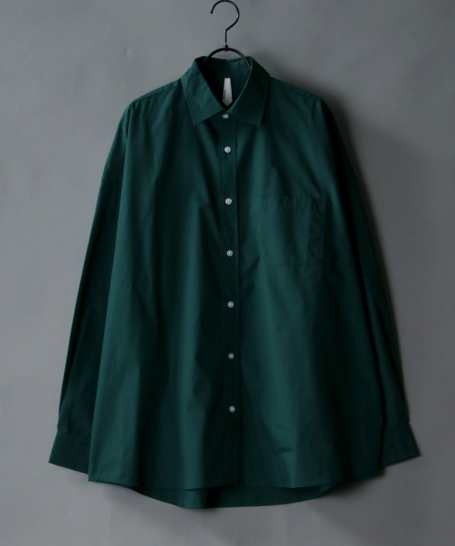 シトリー SITRY 【SITRY】超大碼 落肩 寬鬆襯衫 男士 長袖襯衫 時尚 乾淨利落