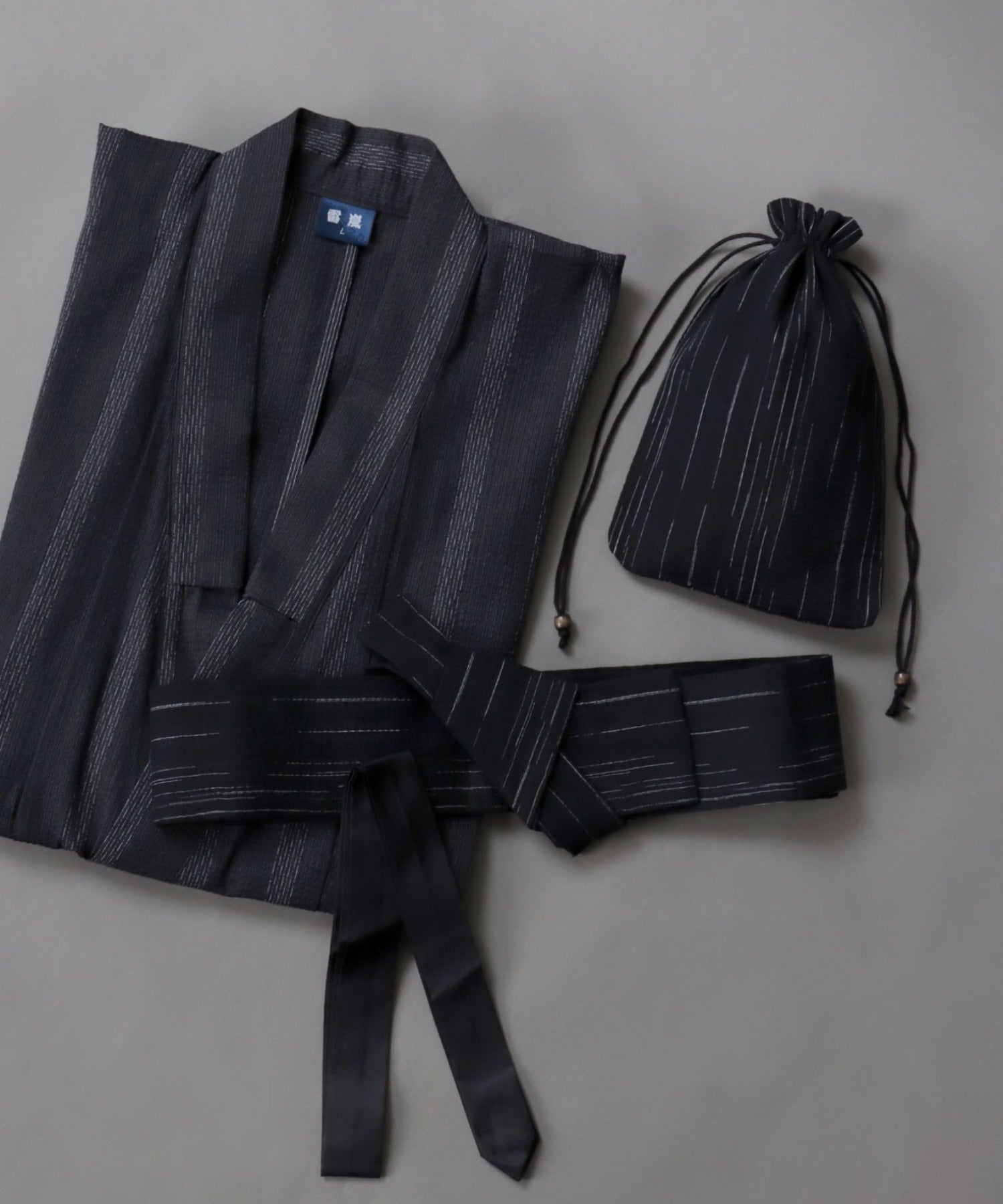 シトリー SITRY 【SITRY】しじら織り 浴衣 4点セット メンズ 紳士 浴衣 祭り 花火 行楽 夏休み