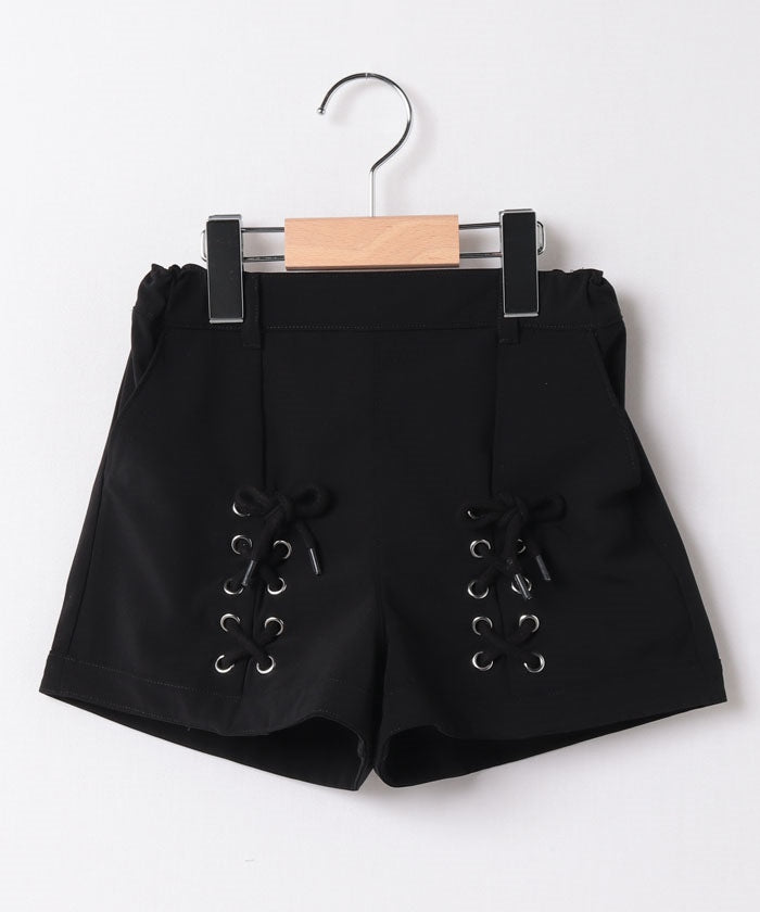 シ・シュ・ノン Si・Shu・Non レースアップパンツ