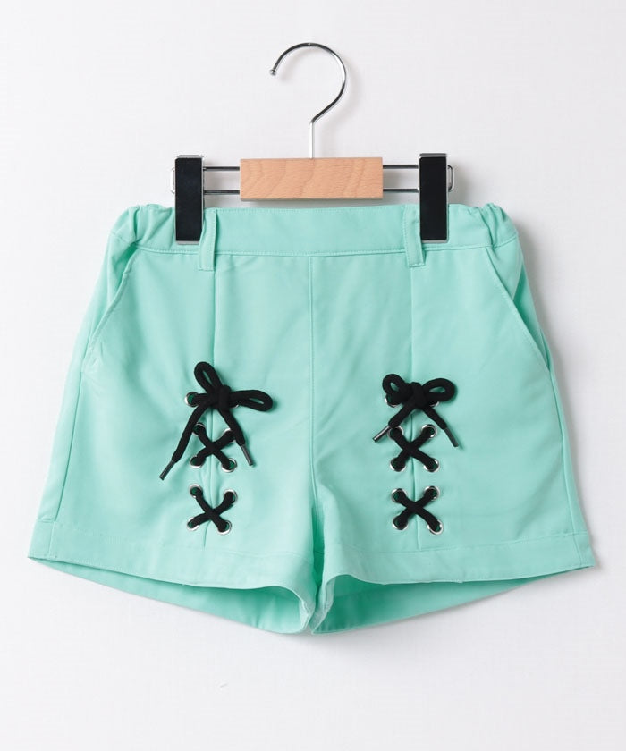 シ・シュ・ノン Si・Shu・Non レースアップパンツ