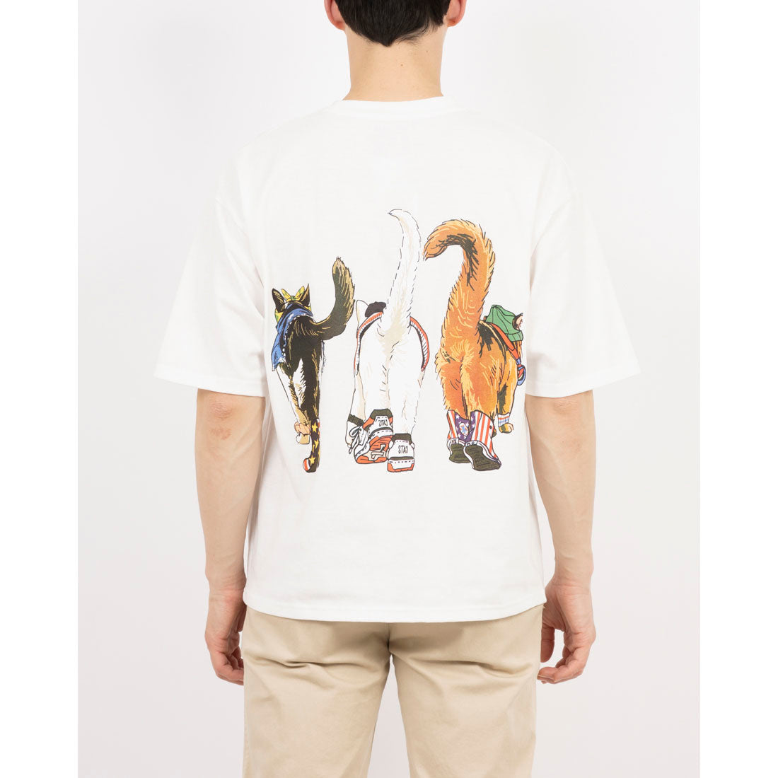 コリスコ CORISCO CORISCO アニマルプリント Tシャツ (ホワイトA) ホワイトA