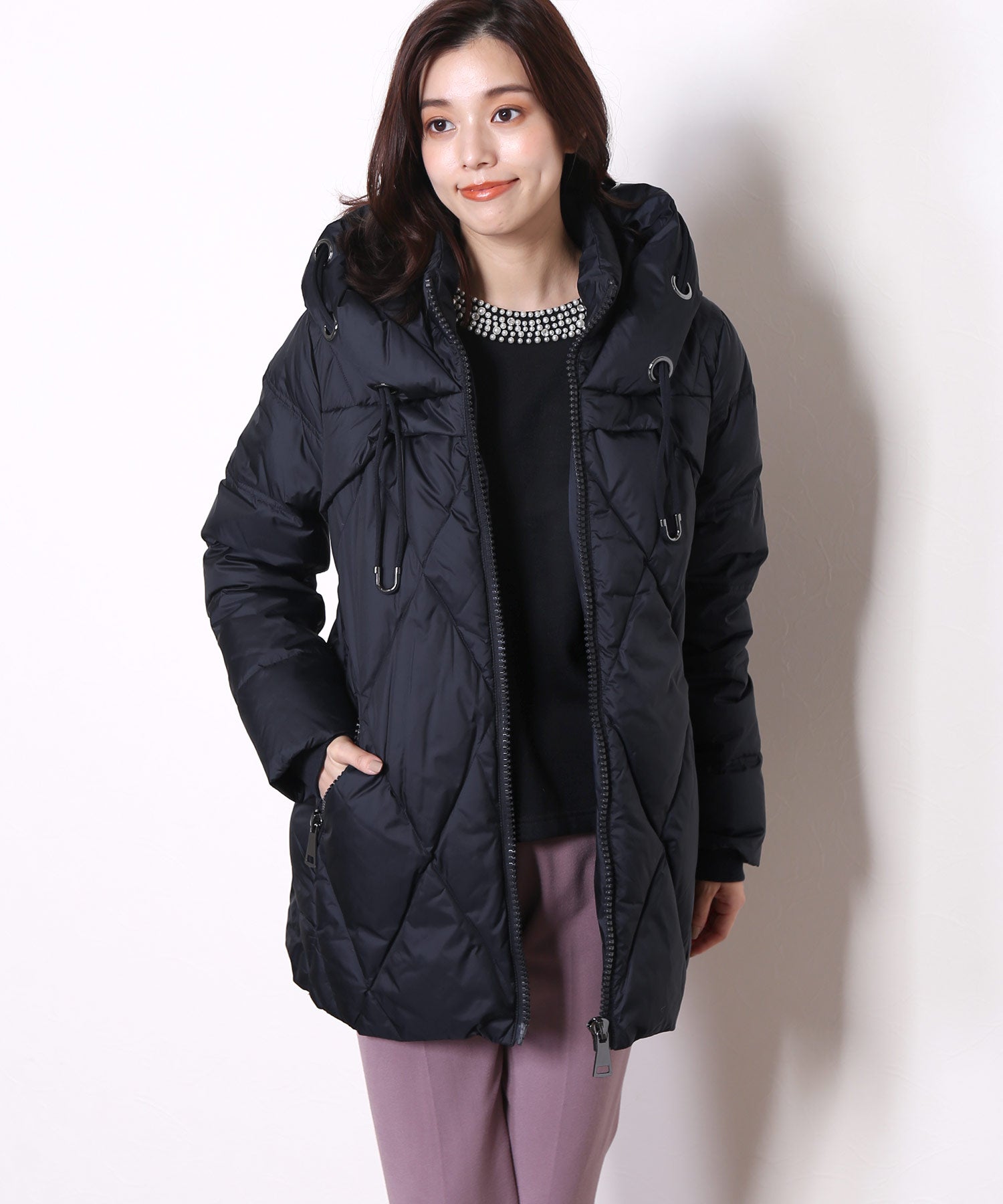 Filomo Washable Down Coat with Hood