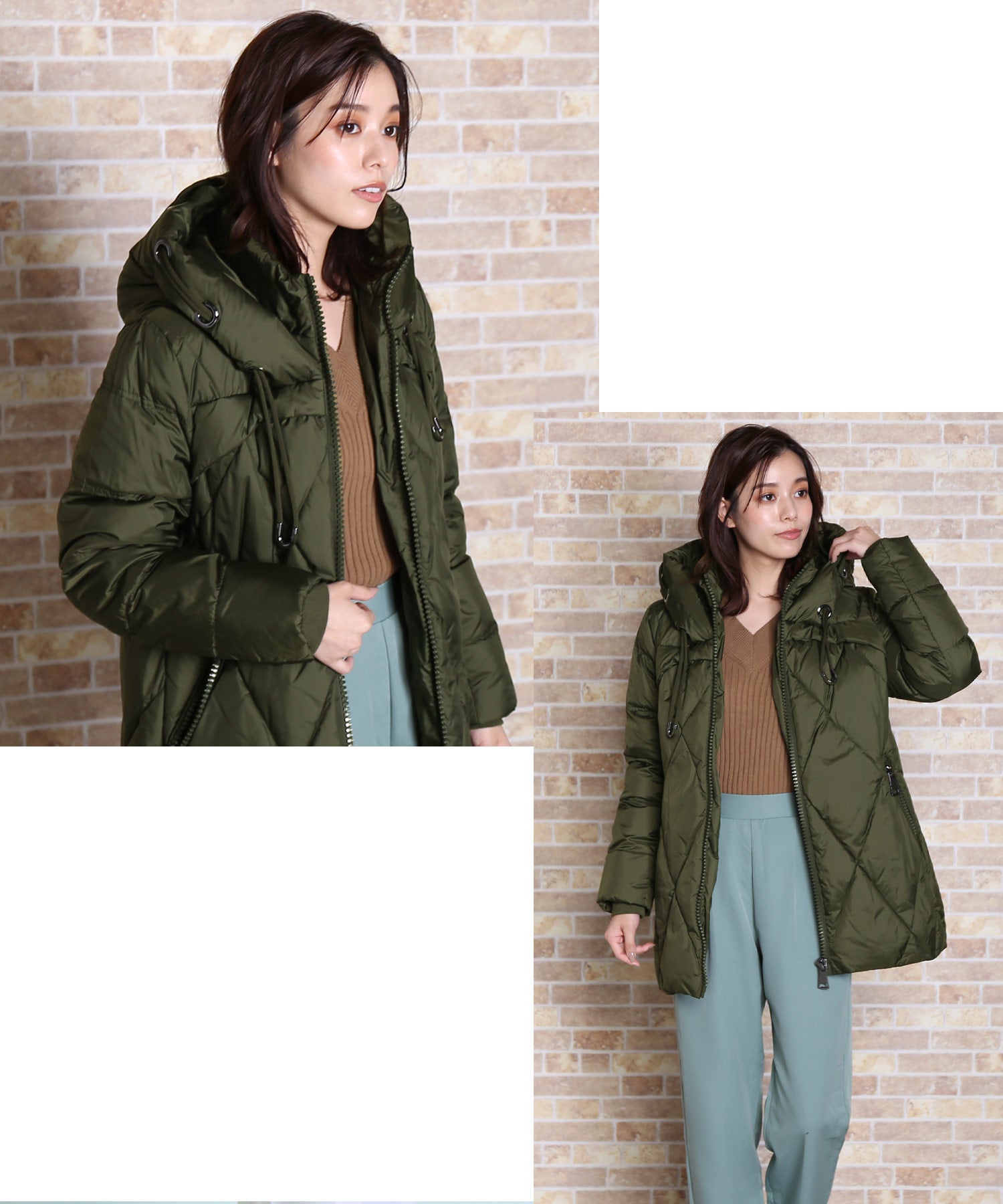 Filomo Washable Down Coat with Hood