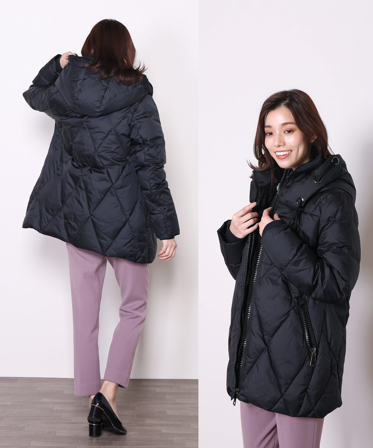 Filomo Washable Down Coat with Hood