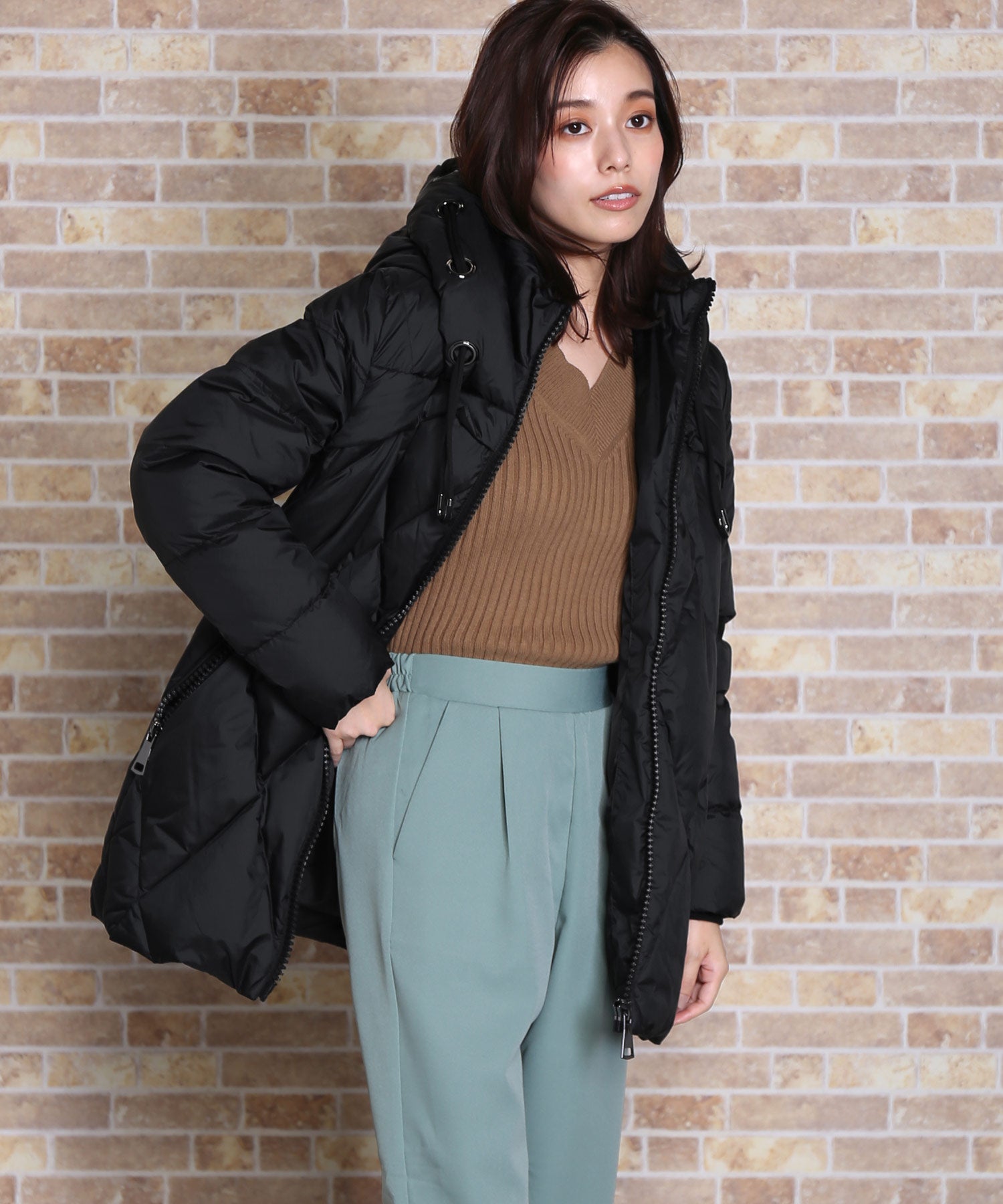 Filomo Washable Down Coat with Hood