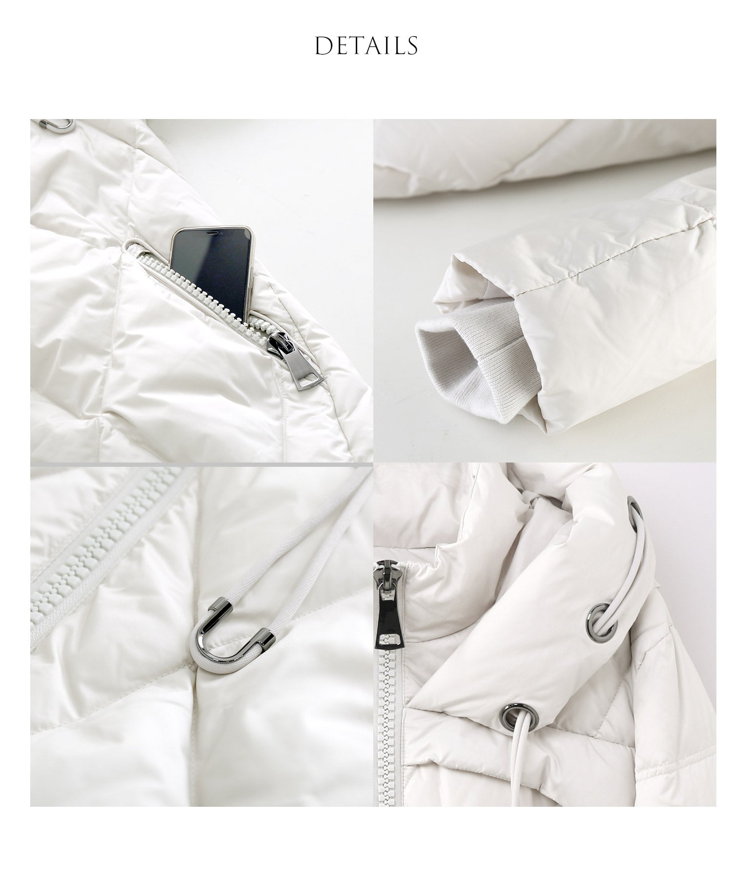 Filomo Washable Down Coat with Hood