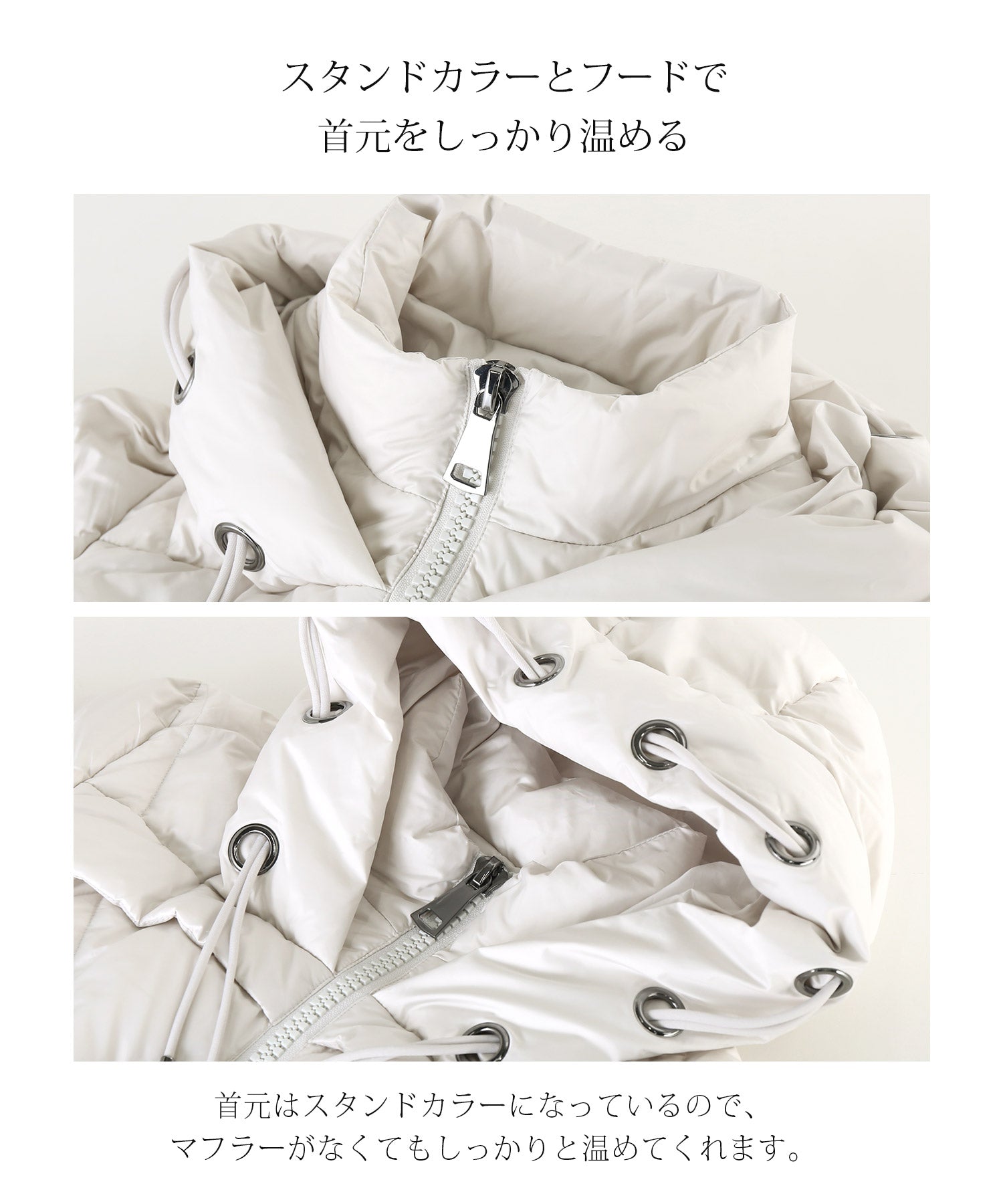 Filomo Washable Down Coat with Hood