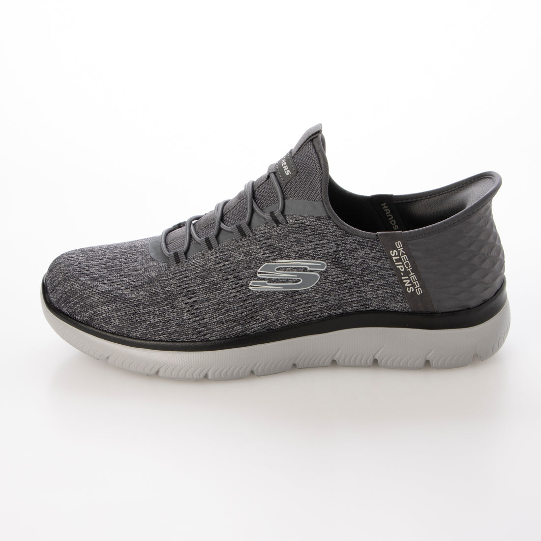 スケッチャーズ SKECHERS スケッチャーズ SKECHERS SUMMITS Charcoal Mesh/Black Mesh ハンズフリー スリップインズ:サミッツ( 232469W-CCBK) (CCBK) CCBK