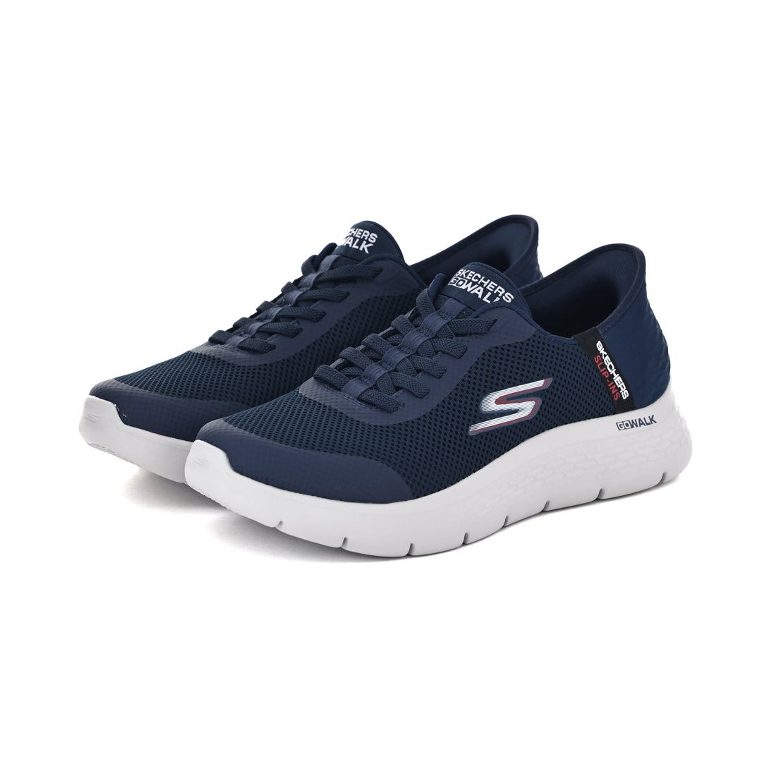 スケッチャーズ SKECHERS スリップインズ メンズ スニーカー エクストラワイド ゴーウォーク フレックス ハンズ アップ 216324WW (ネイビー) ネイビー