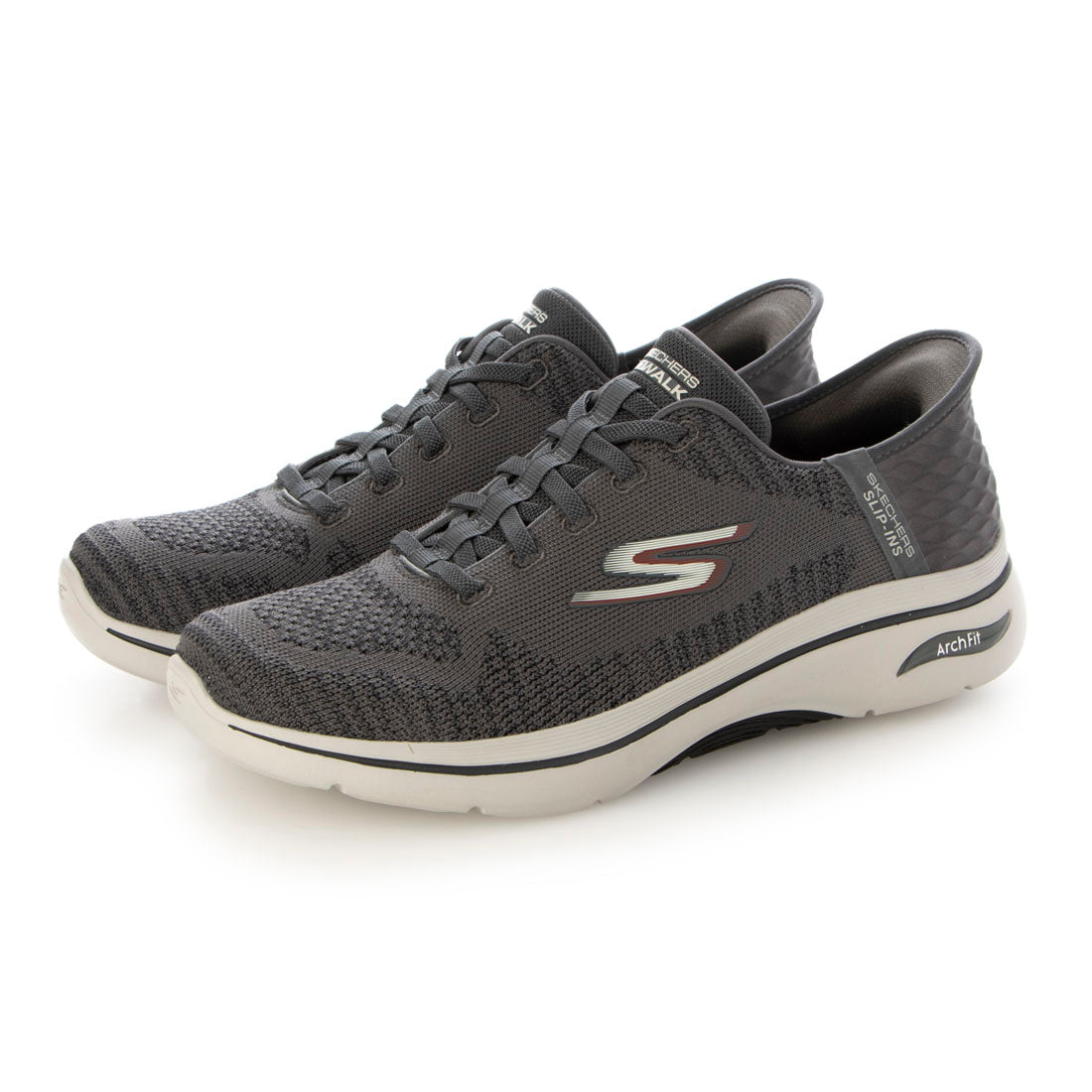 斯凱奇 SKECHERS SLIP-INS:GO WALK ARCH FIT 2.0-GRAND SELECT2彈性鞋帶運動鞋 216601
