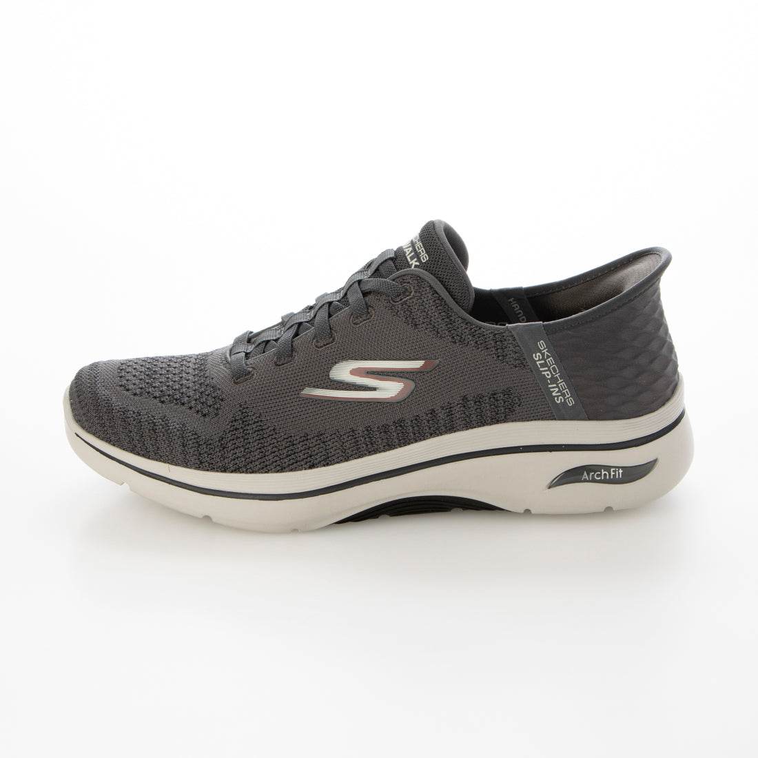 斯凱奇 SKECHERS SLIP-INS:GO WALK ARCH FIT 2.0-GRAND SELECT2彈性鞋帶運動鞋 216601