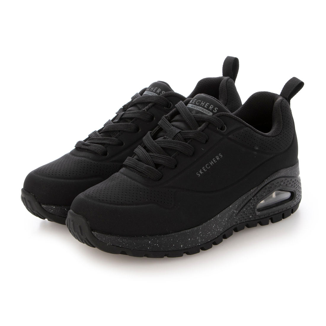 スケッチャーズ SKECHERS スニーカー レディース ウノ ラギッド スポッテッド テレイン 177164 SKECHERS Uno Rugged Spotted Terrain エアソール 防水 (ブラック) ブラック