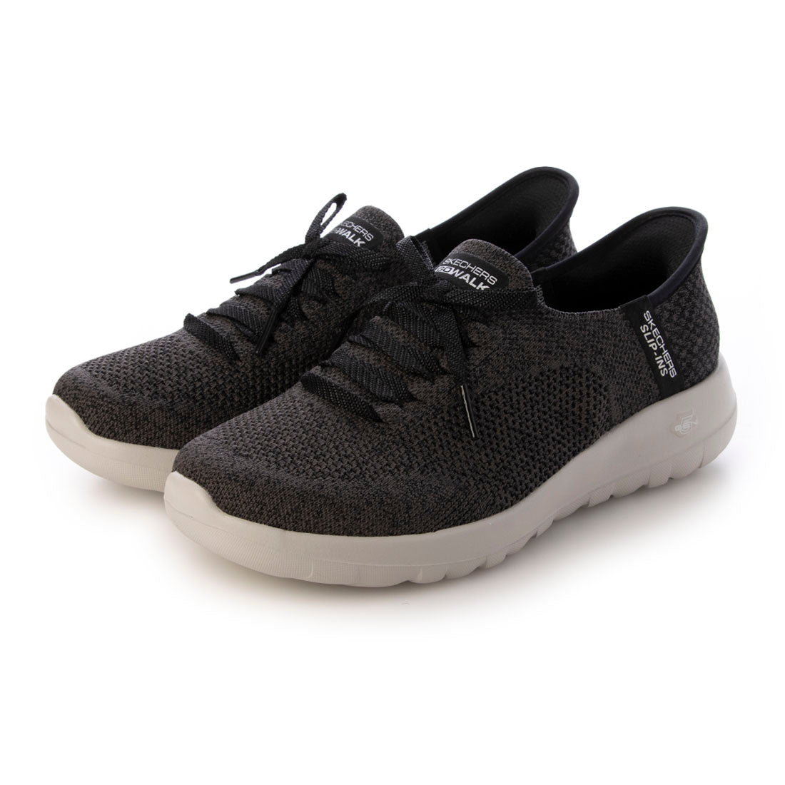 スケッチャーズ SKECHERS SKECHERS スケッチャーズ スリップインズ:ゴーウォーク ジョイ - アビー スニーカー レディース,ブラック