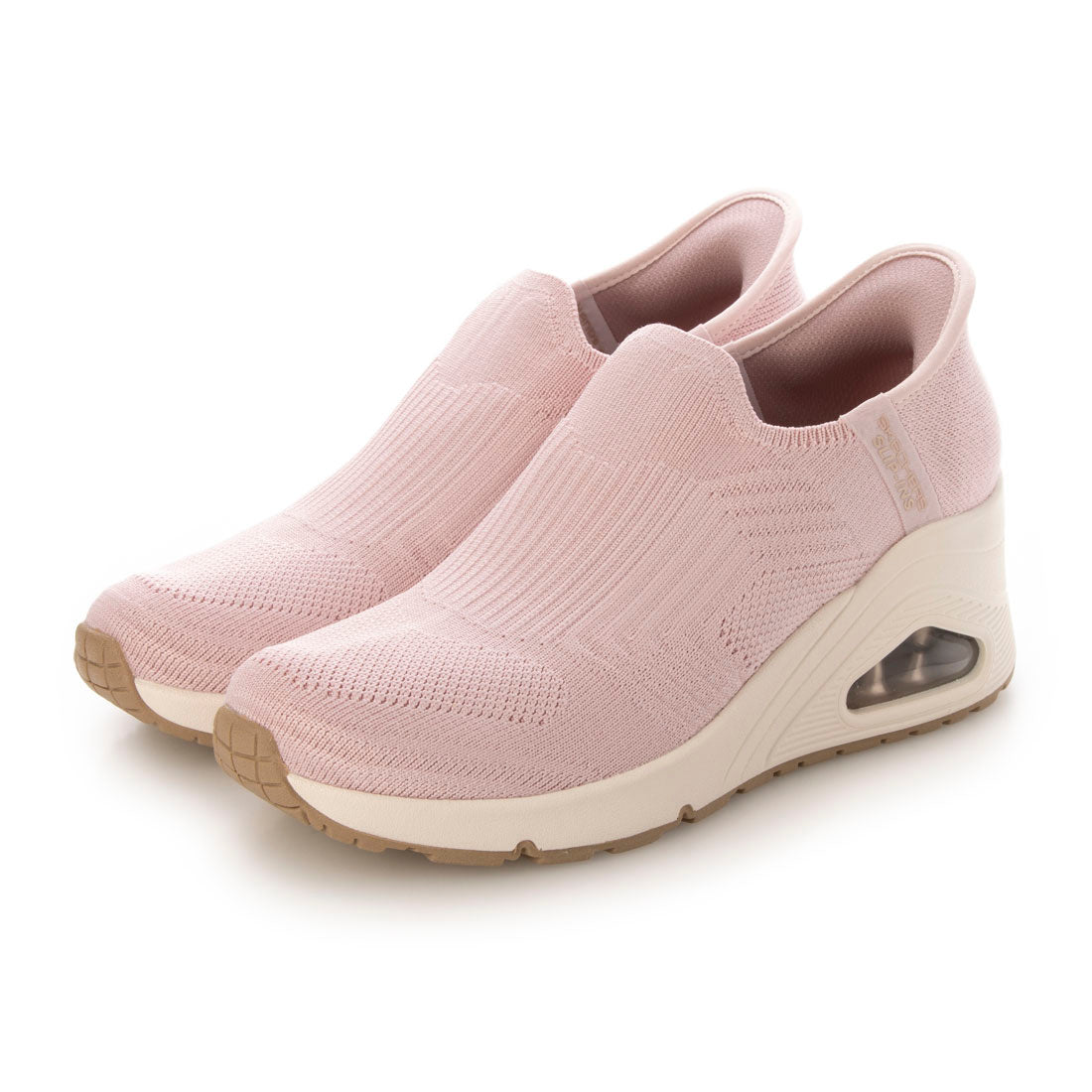 SKECHERS SLIP-INS: UNO WEDGE - KICKING KNIT Slip-On Sneakers 177523