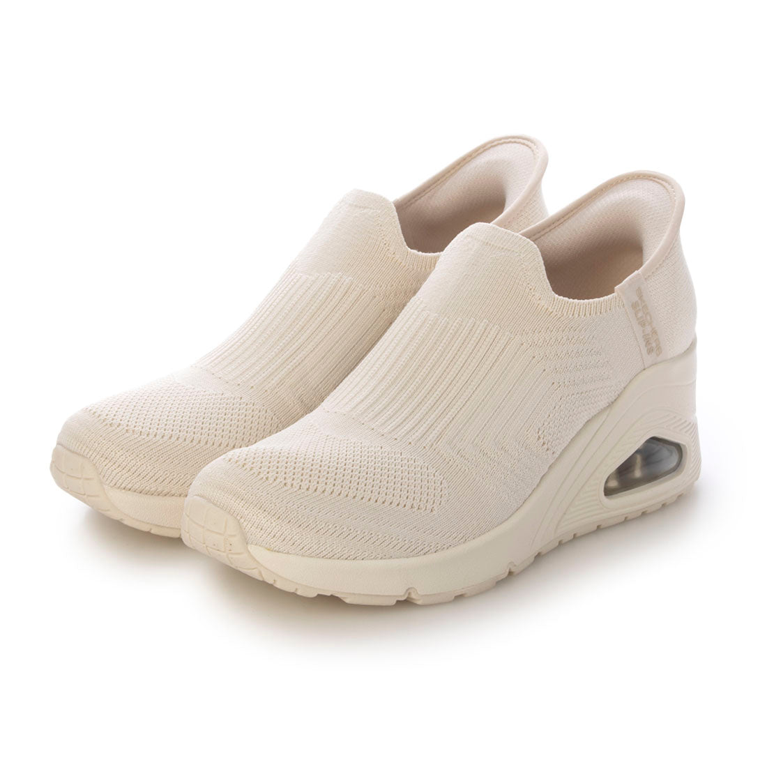 SKECHERS SLIP-INS: UNO WEDGE - KICKING KNIT Slip-On Sneakers 177523