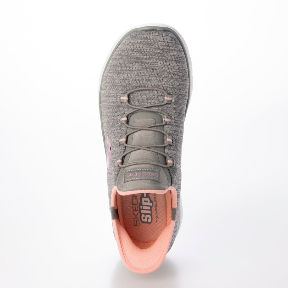 スケッチャーズ SKECHERS Skechers Hands Free Slip-ins SUMMITS-EVERYDAY SET スリップインズ サミッツ エブリデイ セット (GRAY/CORAL) GRAY/CORAL