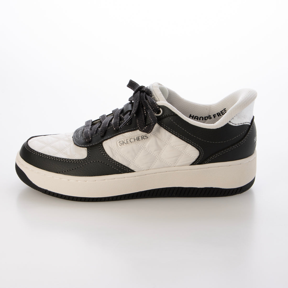 スケッチャーズ SKECHERS SPORT COURT 2.0 (ホワイト_ブラック) ホワイト_ブラック