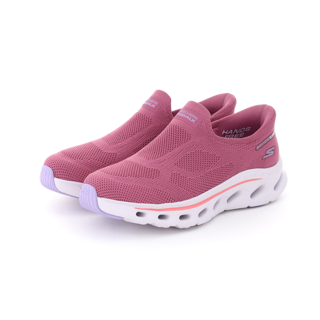 スケッチャーズ SKECHERS レディース スニーカー スリップインズ ゴーウォーク グライドステップ 2.0 アネット 125120 ハンズフリー (モーブ/マルチ) モーブ/マルチ