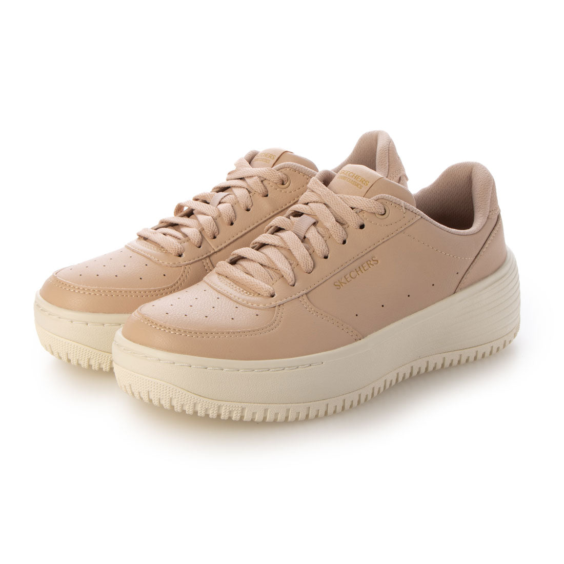 SKECHERS GLAND92-BE LIFTED Thick-soled Coat Sneakers 185110