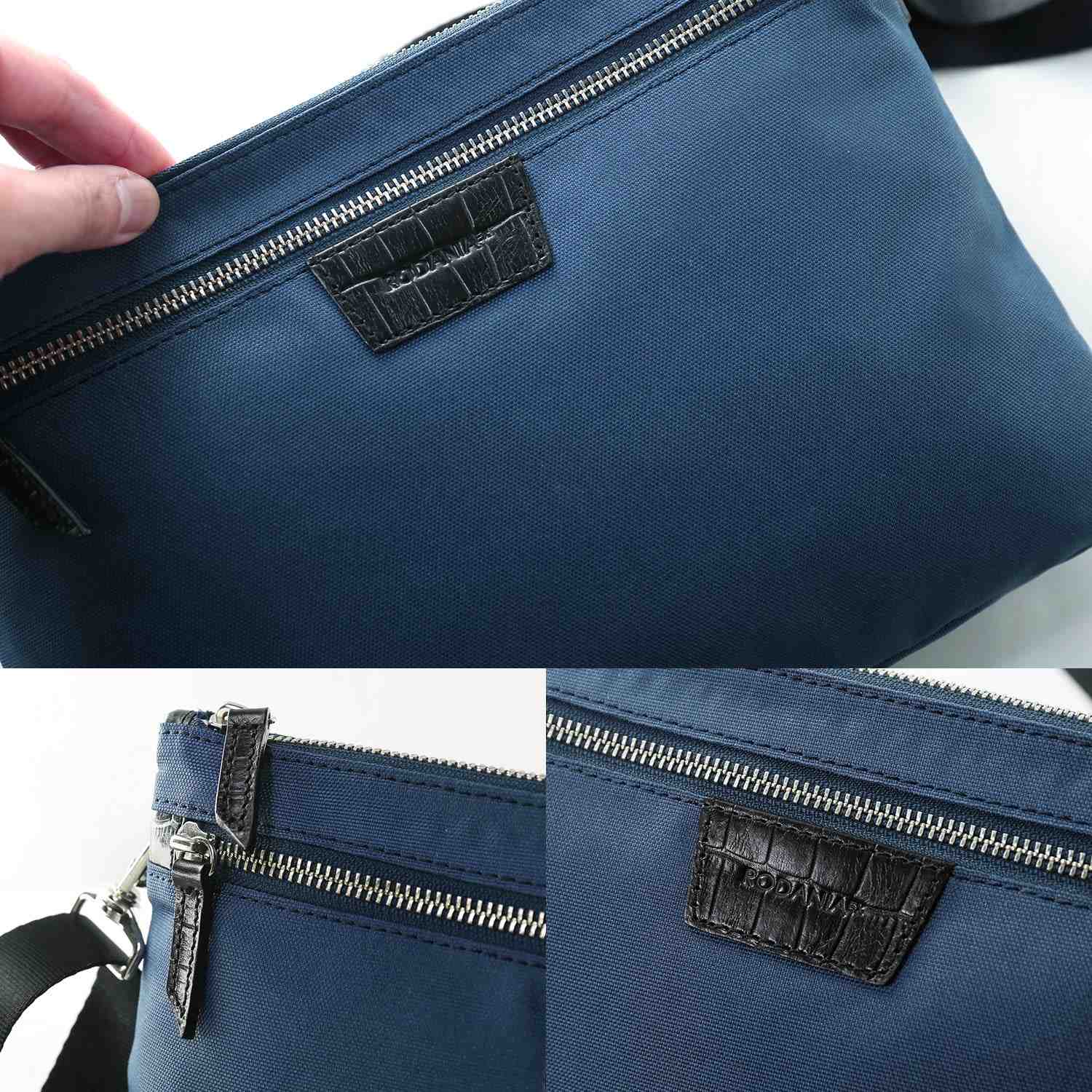 サンキョウショウカイ 三京商会 薄型 ショルダー バッグ 軽量 サコッシュ (ネイビー) ネイビー