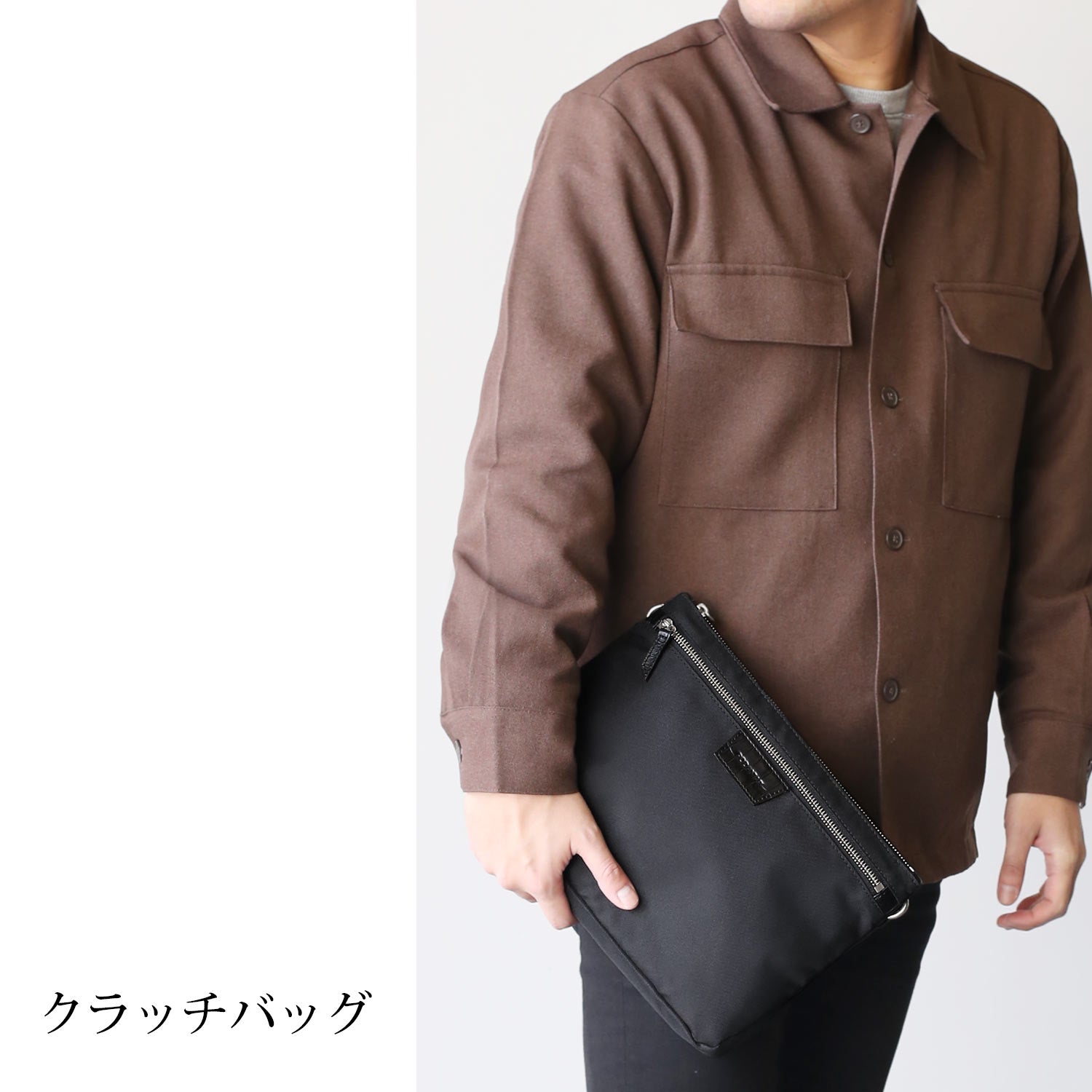 サンキョウショウカイ 三京商会 薄型 ショルダー バッグ 軽量 サコッシュ (ネイビー) ネイビー