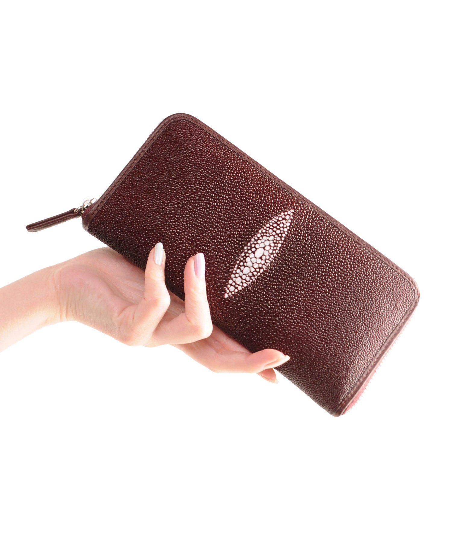 Sankyo Shokai Stingray Leather Long Wallet