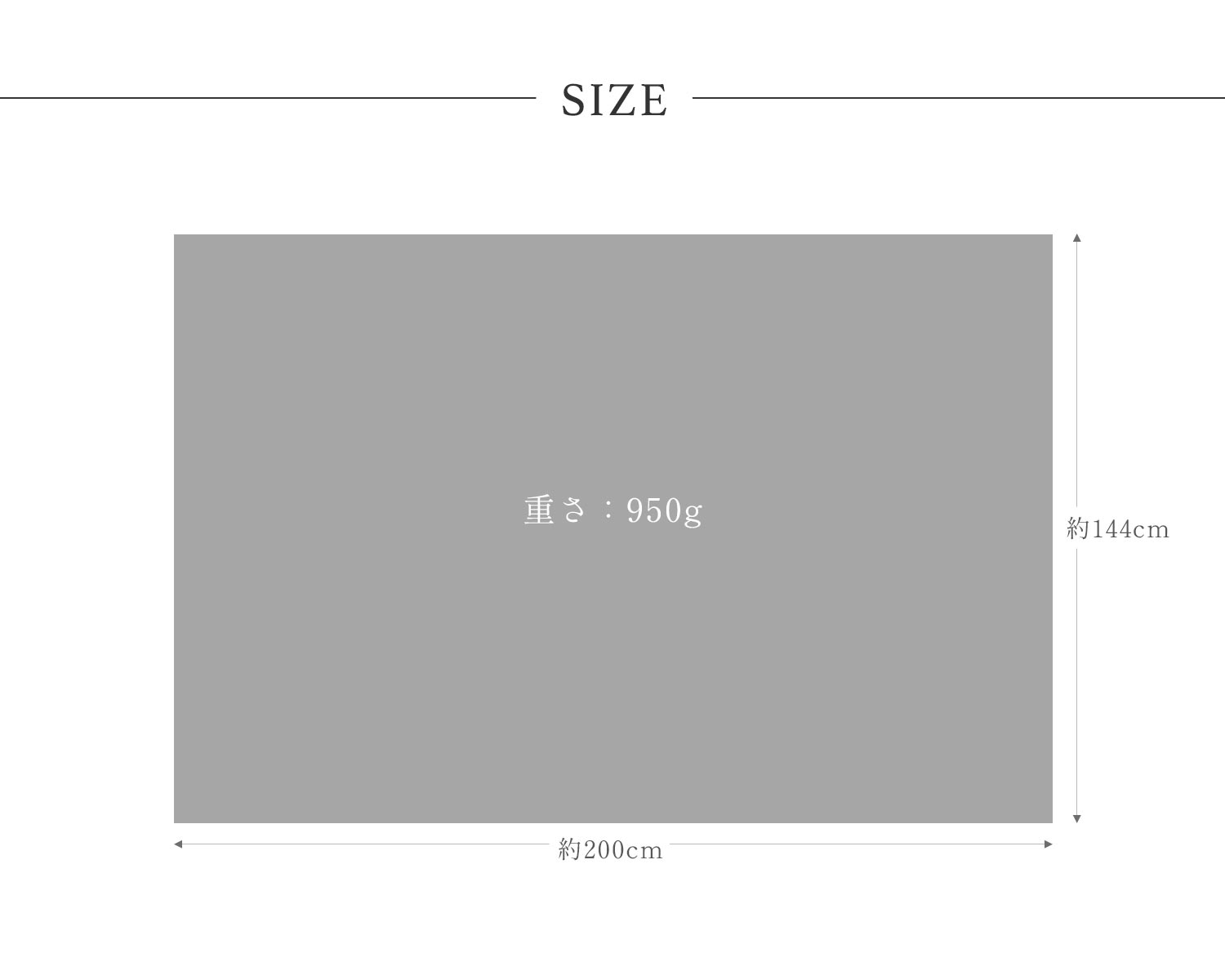 サンキョウショウカイ 三京商会 ブランケット カシミヤ100% 大判 厚手 (グレー) グレー