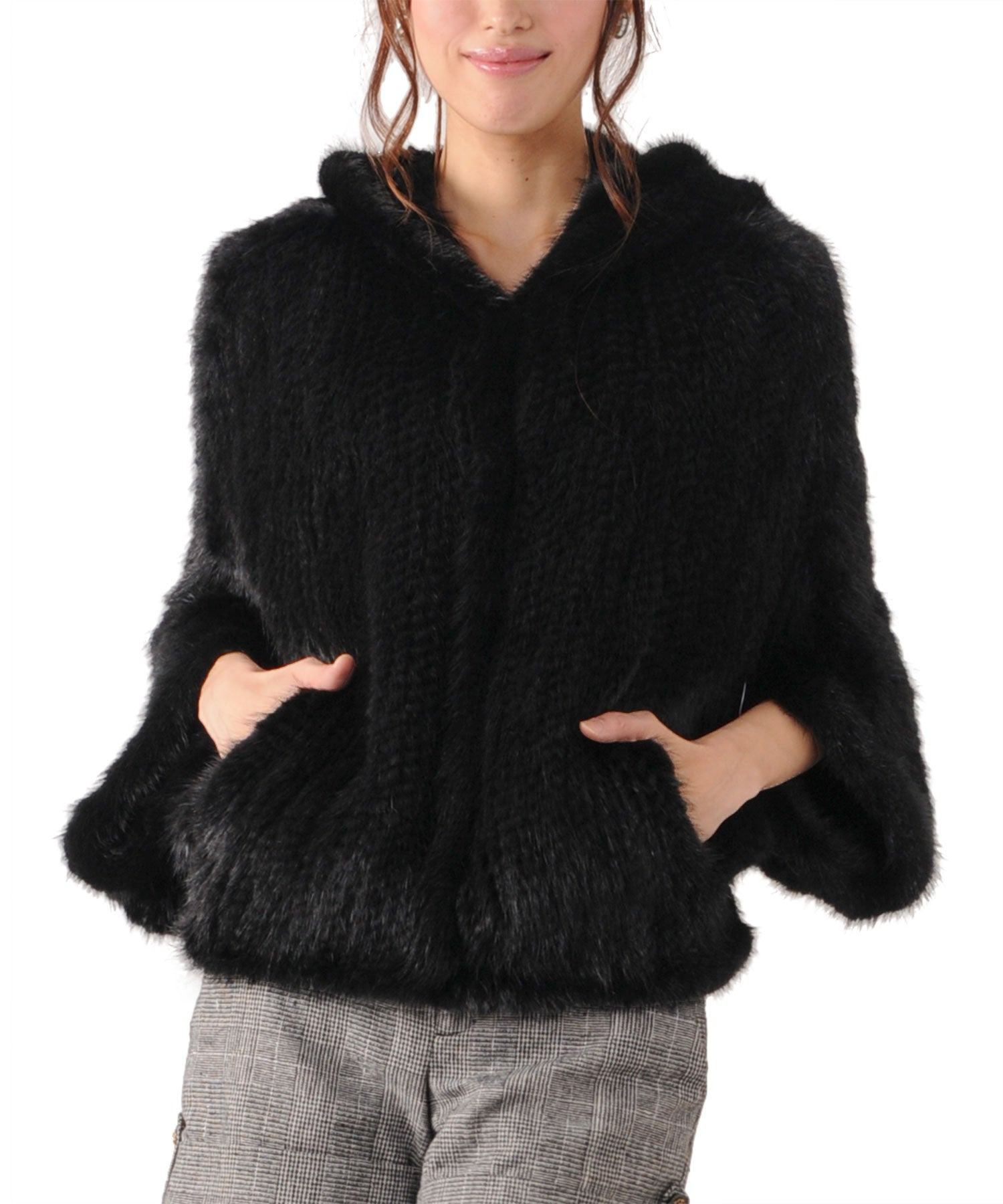 Sankyo Shokai Mink Cape & Jacket Hood Design Dolman