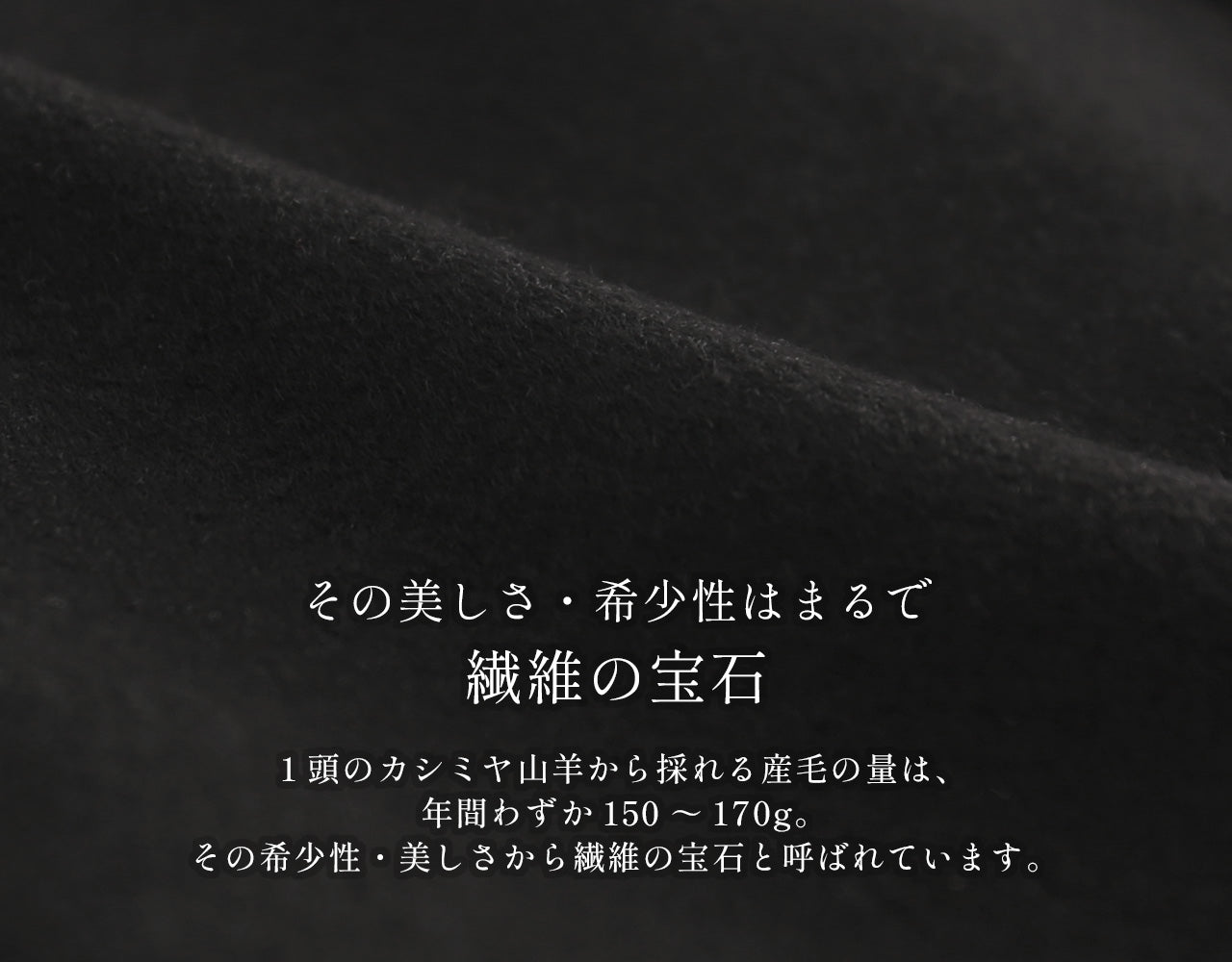 サンキョウショウカイ 三京商会 カシミヤ100%ロングコートフォックスファー付き (ブラック) ブラック