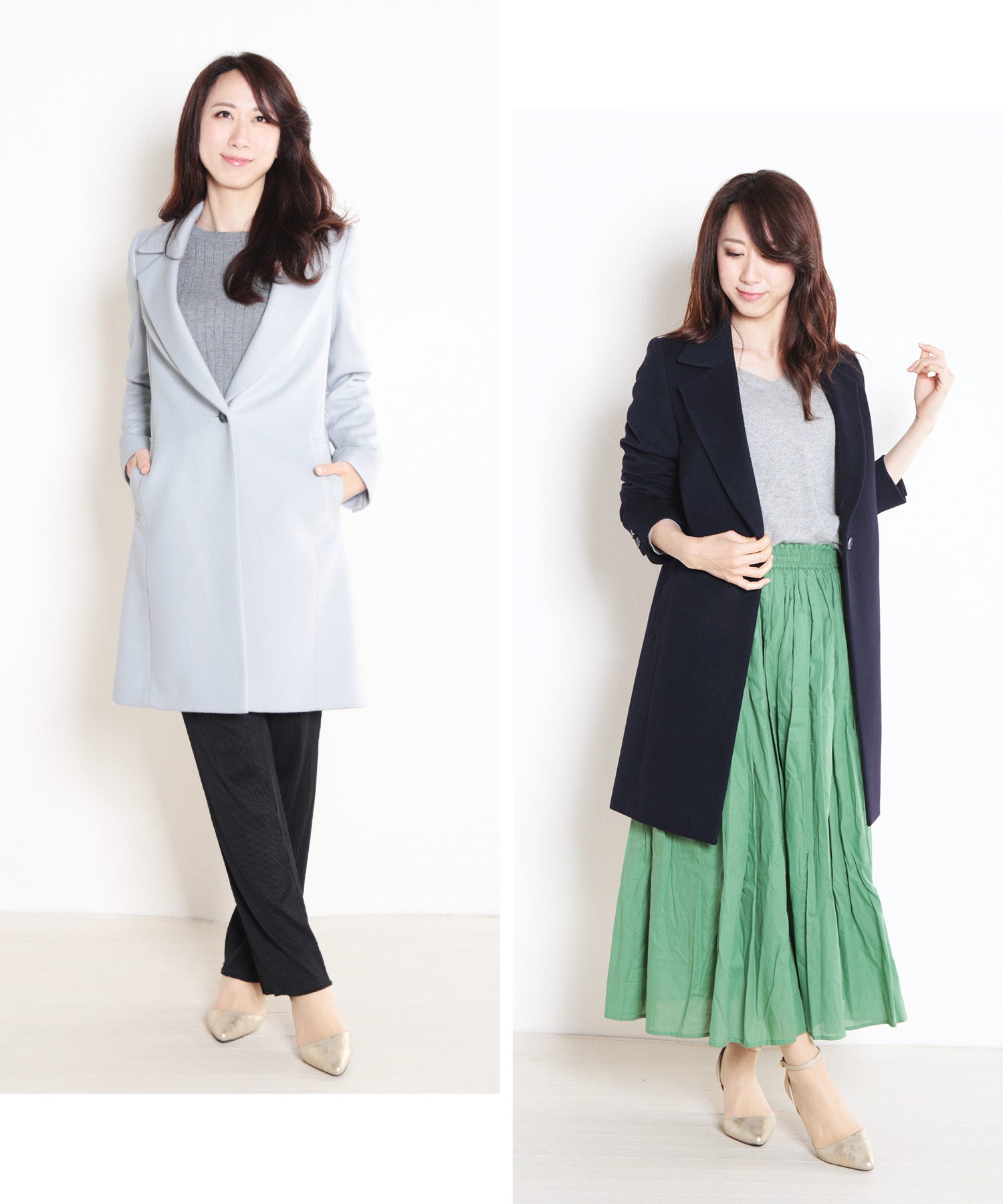 サンキョウショウカイ 三京商会 ウール90% アンゴラ混チェスターコート