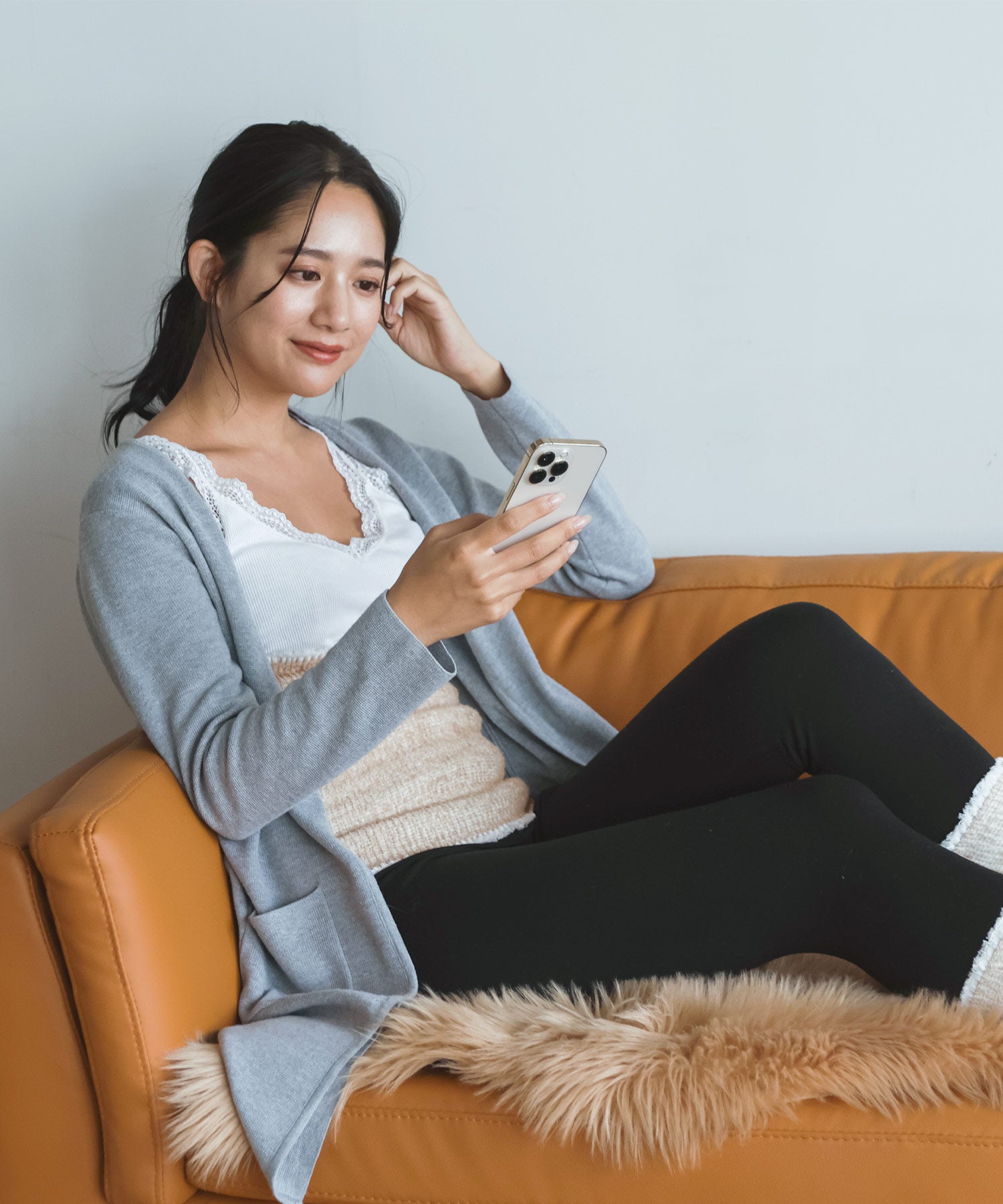 サンキョウショウカイ 三京商会 あったかベビーアルパカ & コットン腹巻日本製 (グレー) グレー