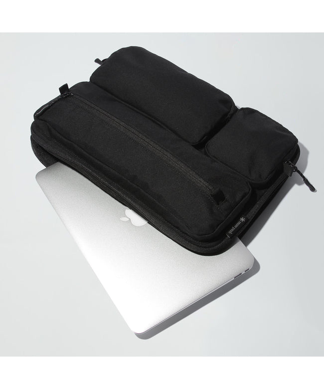 スノーピーク snow peak 新商品/スノーピーク/スノーピーク/エブリデイユース/Everyday Use/Laptop Case/PCバッグ/A4【ac-25su406】 (ブラック) ブラック