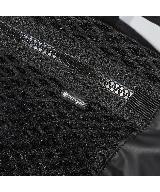 スノーピーク snow peak 新商品/スノーピーク/スノーピーク/ダブルフェイスメッシュ/Double Face Mesh/Backpack/ロールトップ/リュックサック/35L【ac-25 (ブラック) ブラック