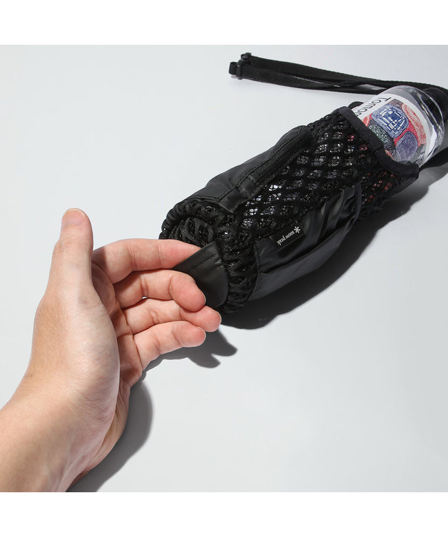 スノーピーク snow peak 新商品/スノーピーク/スノーピーク/ダブルフェイスメッシュ/Double Face Mesh/Bottle Carrier/ショルダーバッグ/ボトルキャリア【a (ブラック) ブラック