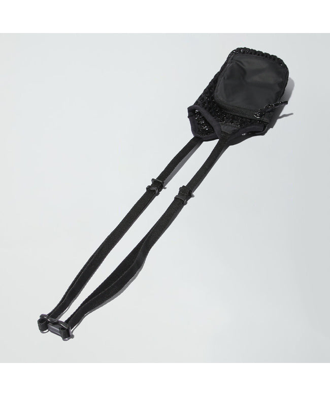 スノーピーク snow peak 新商品/スノーピーク/スノーピーク/ダブルフェイスメッシュ/Double Face Mesh/Bottle Carrier/ショルダーバッグ/ボトルキャリア【a (ブラック) ブラック