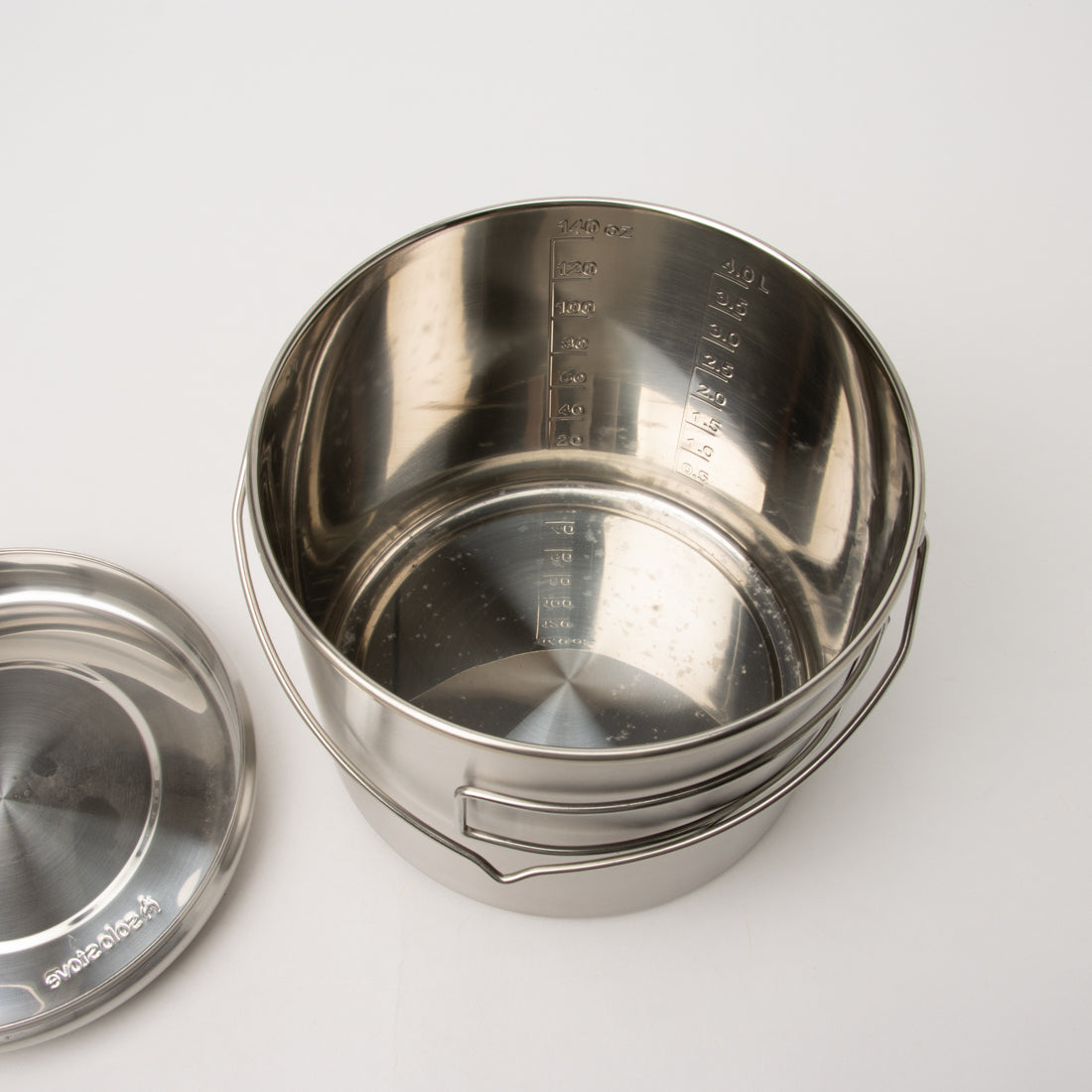 ソロストーブ SOLO STOVE ポット4000 調理器具 【返品不可商品】 (シルバー) シルバー