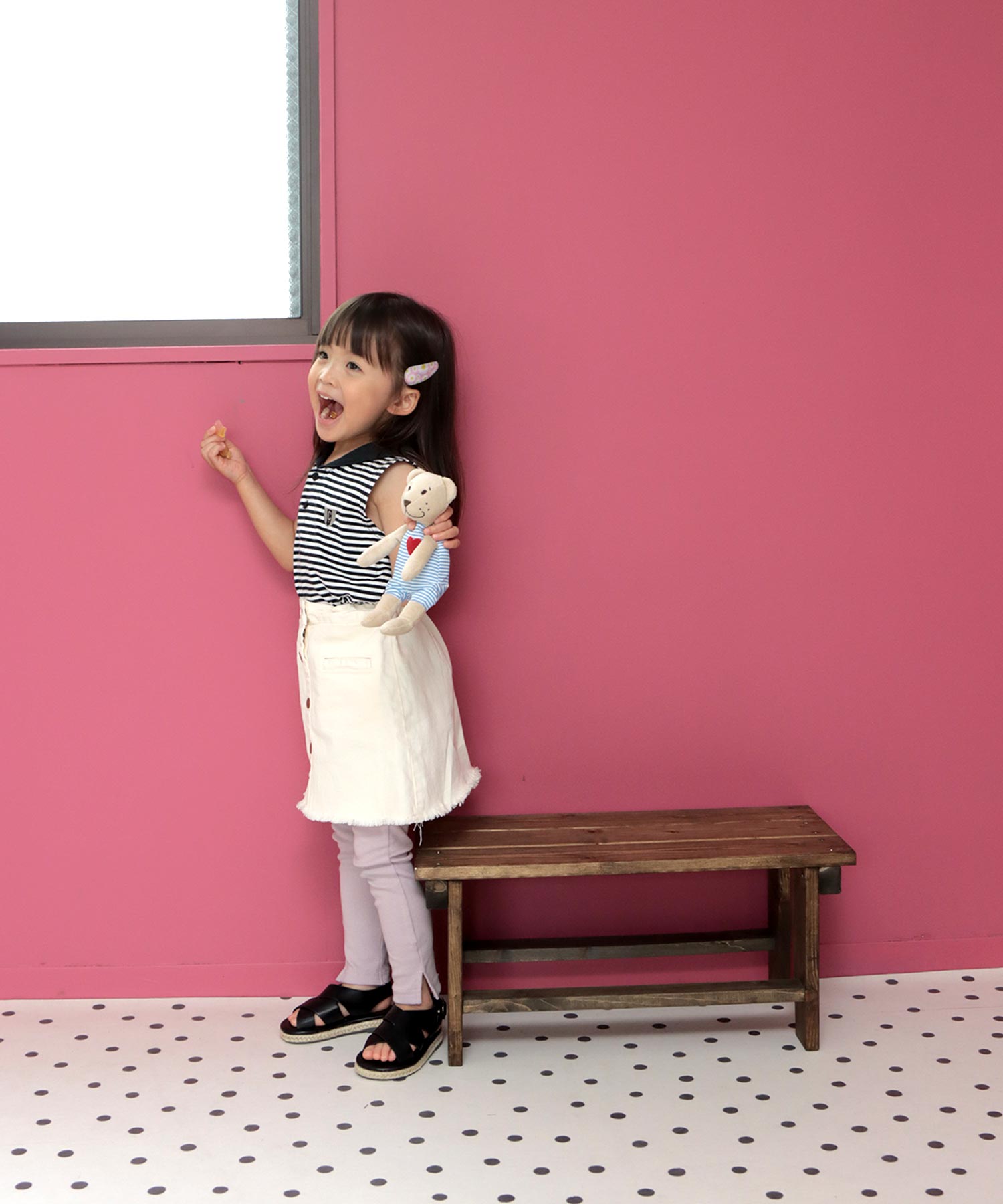 ソロット SOROTTO 【ママとお揃い】ジュートソールのフラットサンダル (KIDS) (ブラック) ブラック