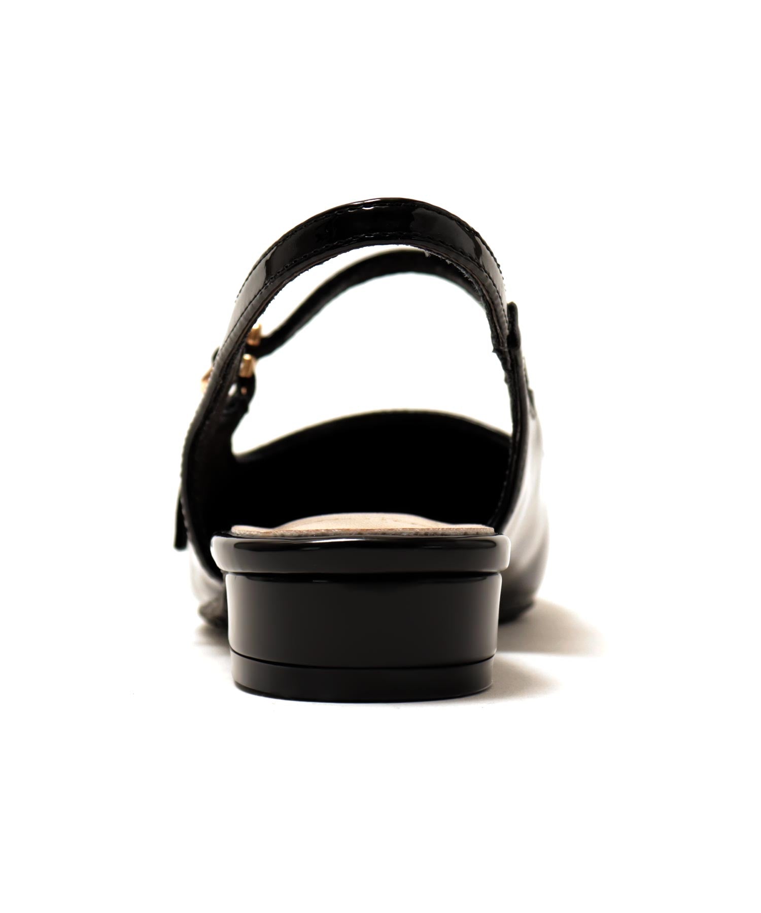 ソロット SOROTTO バックストラップメリージェーンパンプス/ポインテッドトゥ (LADYS) (ブラック) ブラック