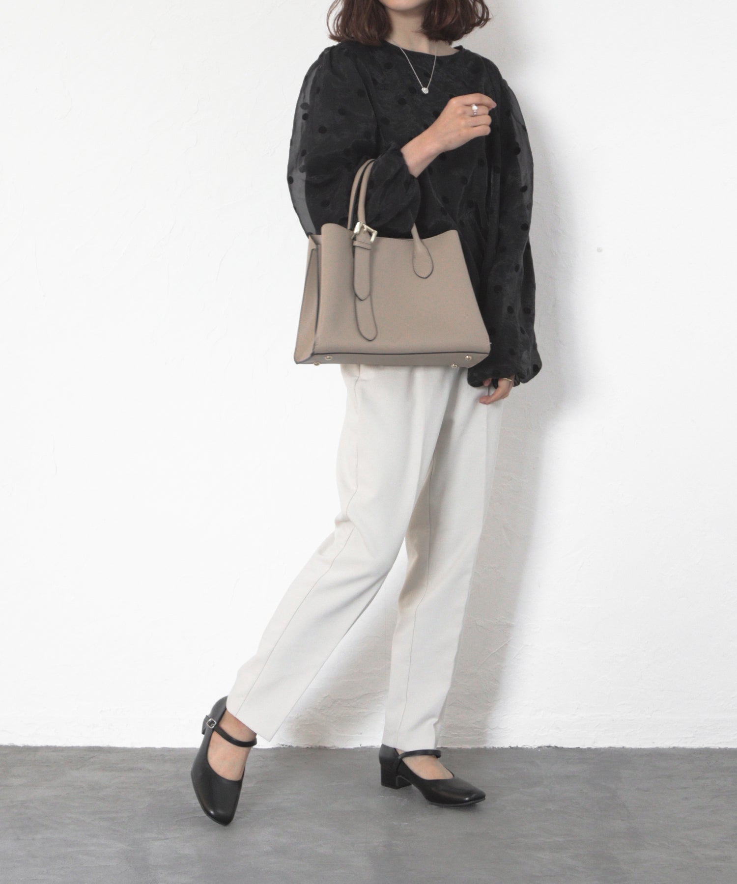 Sorotto Fuka Fuka 3D Insole 3.5cm Low Heel Walkable Strap Pumps