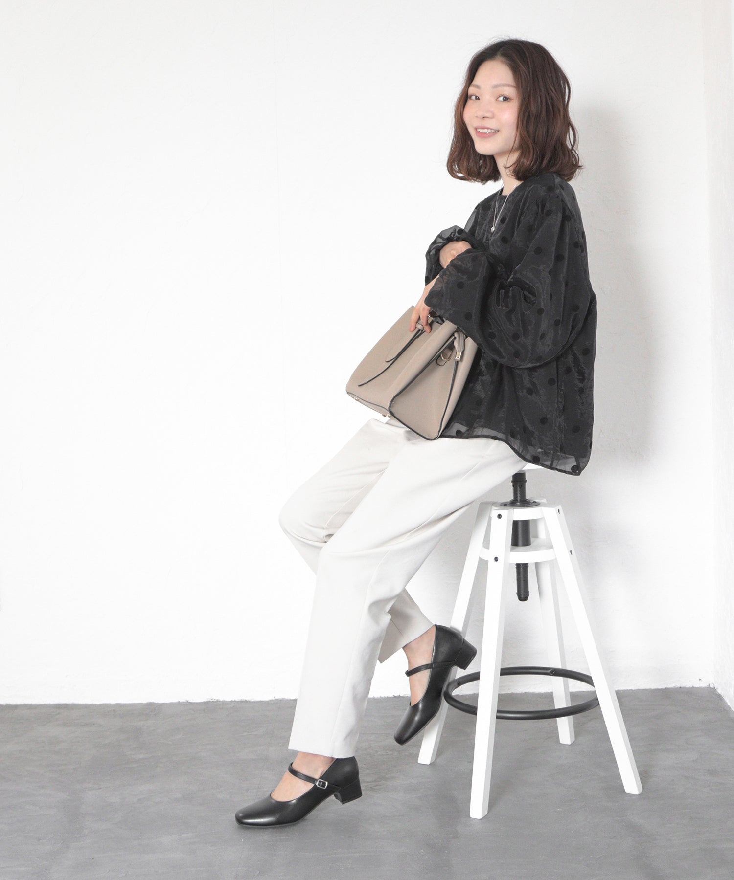 Sorotto Fuka Fuka 3D Insole 3.5cm Low Heel Walkable Strap Pumps