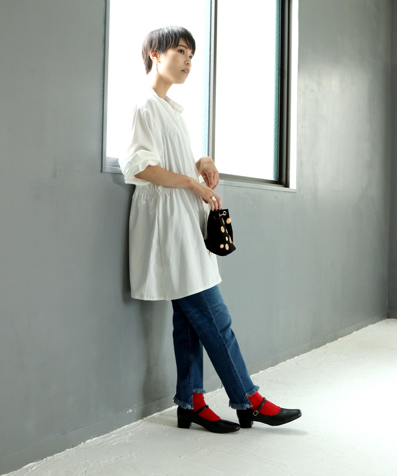 Sorotto Fuka Fuka 3D Insole 3.5cm Low Heel Walkable Strap Pumps