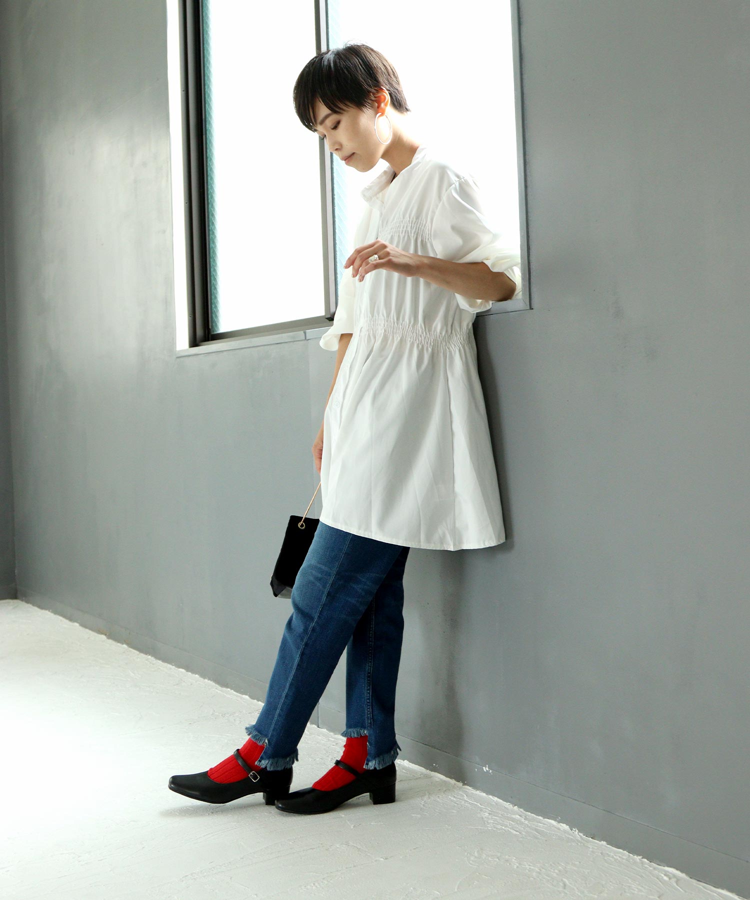 Sorotto Fuka Fuka 3D Insole 3.5cm Low Heel Walkable Strap Pumps