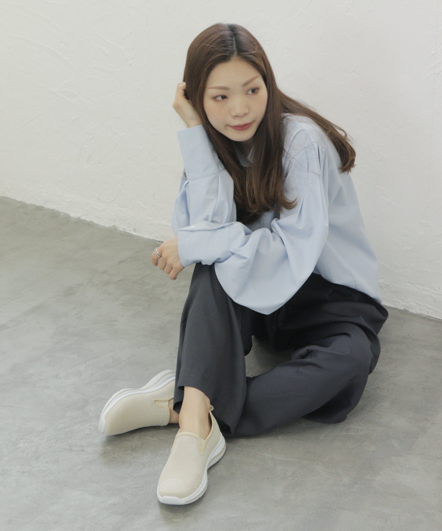 SOROTTO 輕量網布套穿運動鞋